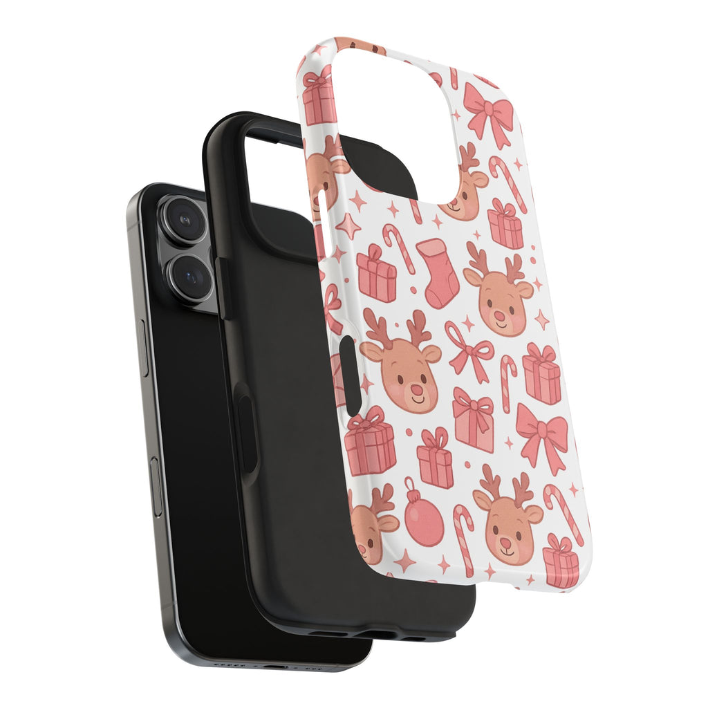Cute Pink Christmas Phone Case
