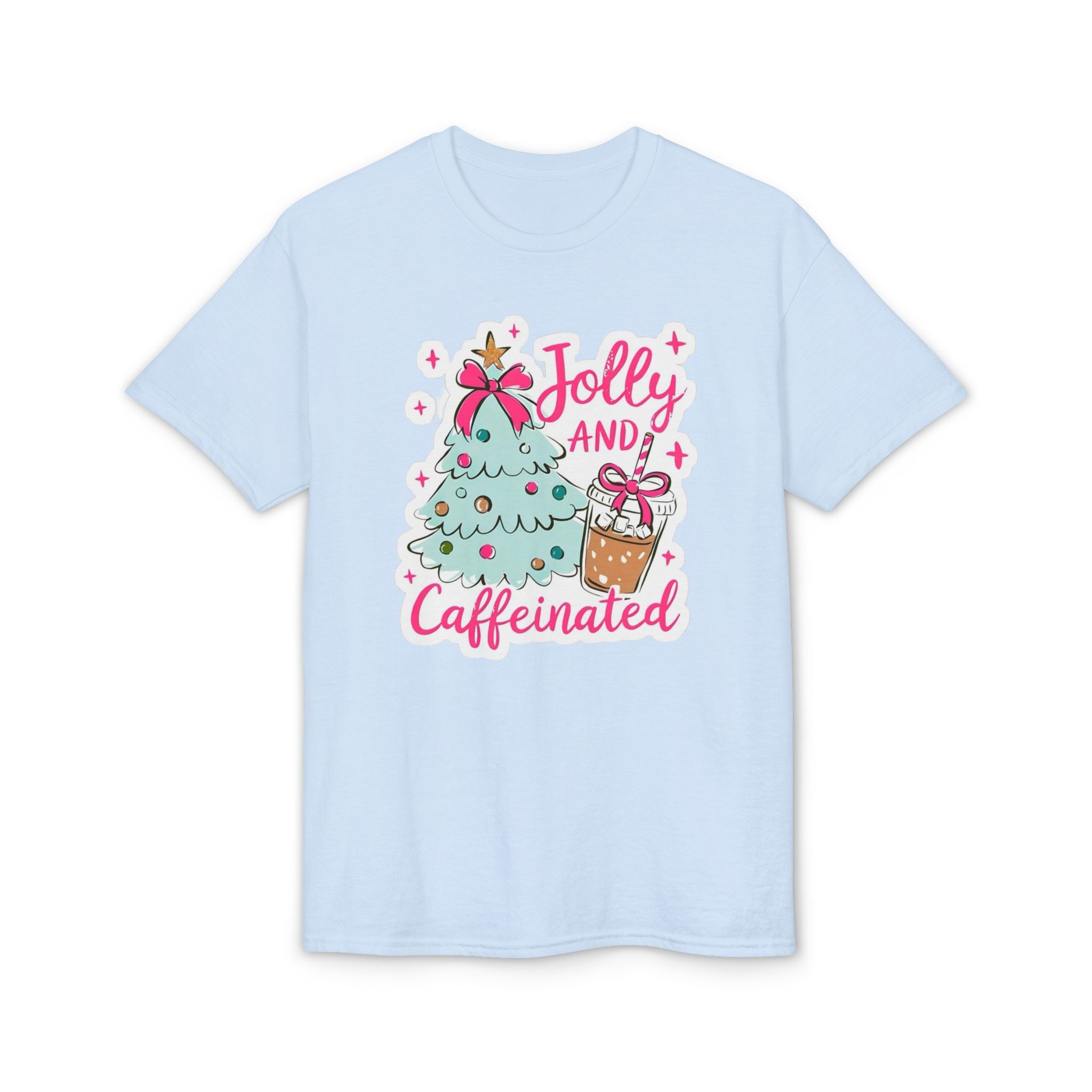 Jolly and Caffeinated Gildan unisex T-Shirt