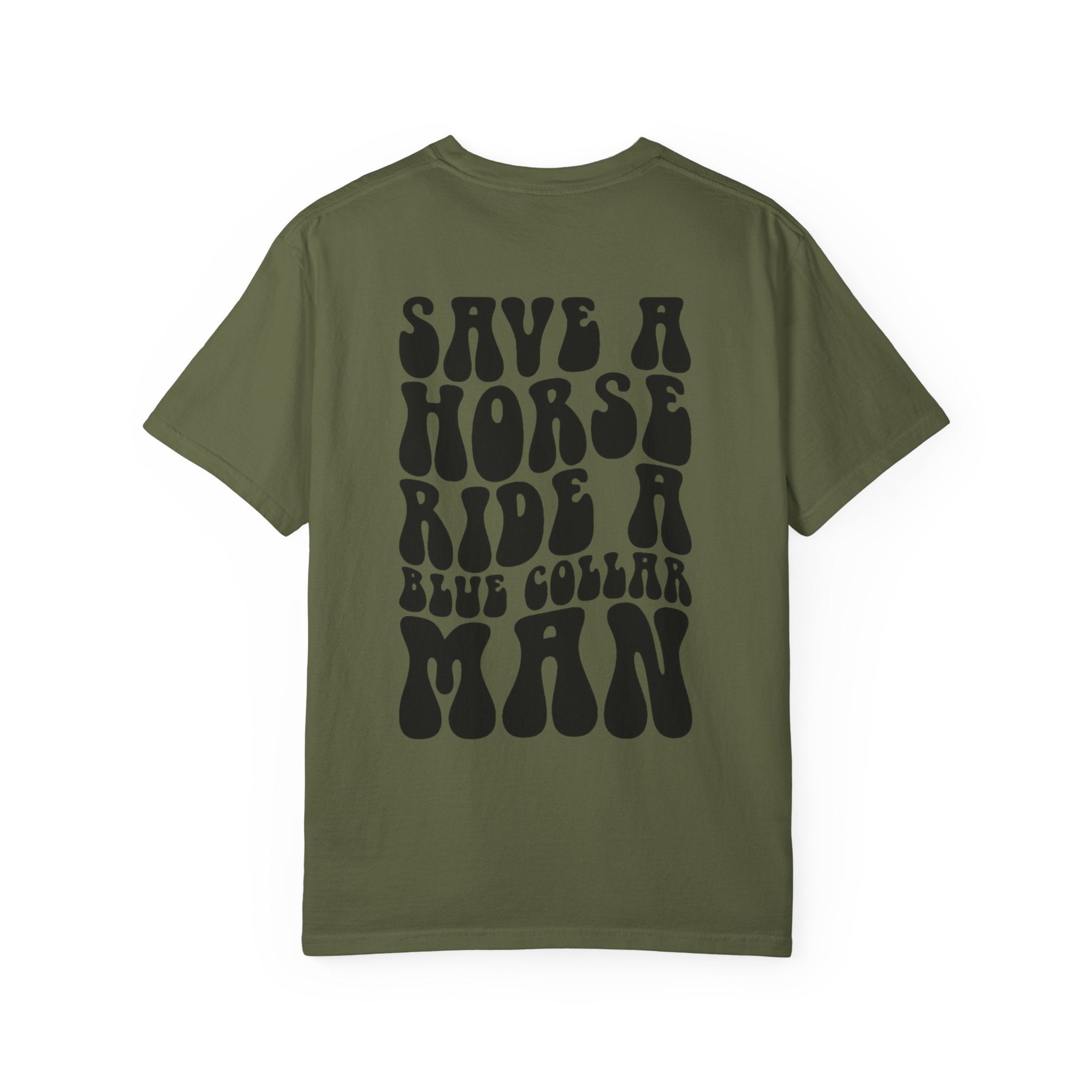 Save a Horse, Blue Collar Man Unisex T-Shirt