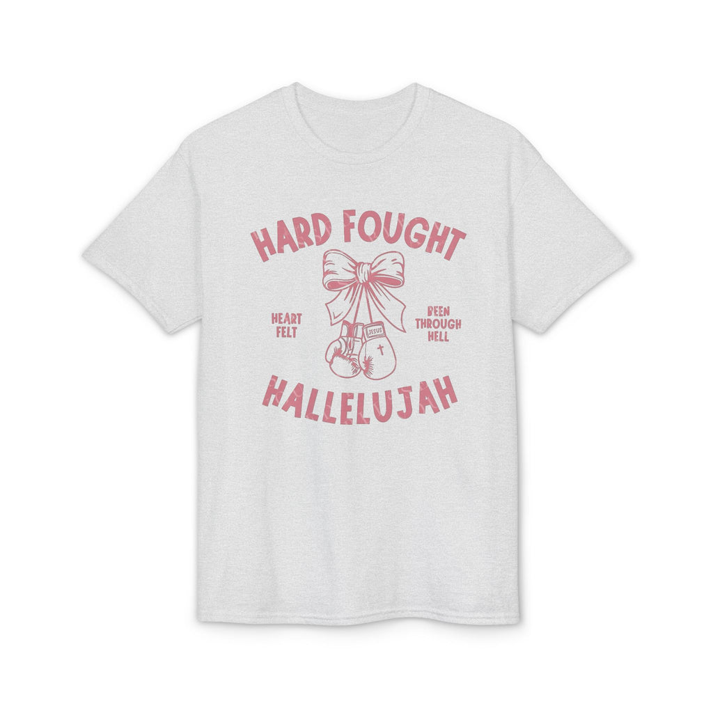 Hard Fought Hallelujah Gildan unisex T-Shirt