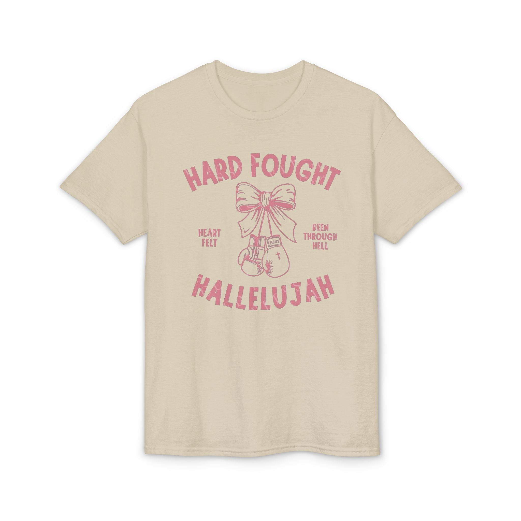 Hard Fought Hallelujah Gildan unisex T-Shirt