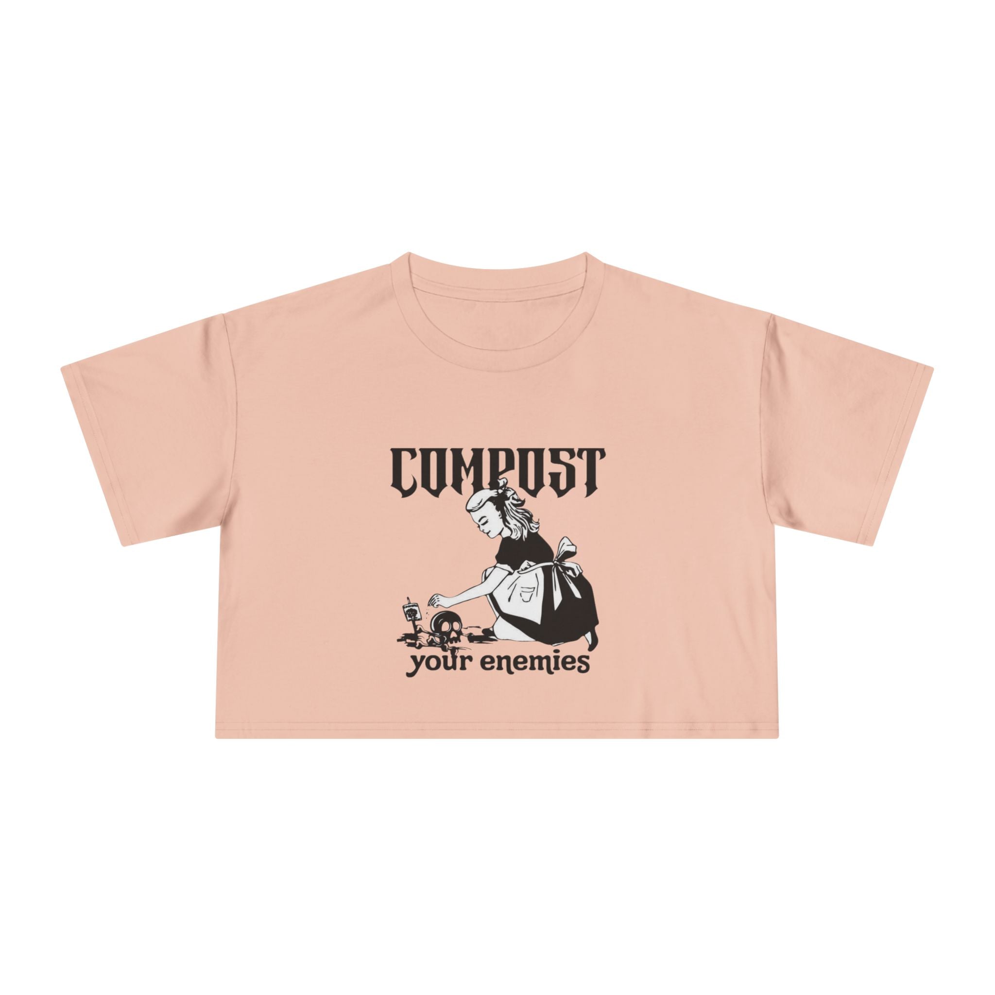Crop Tee – Compost Your Enemies