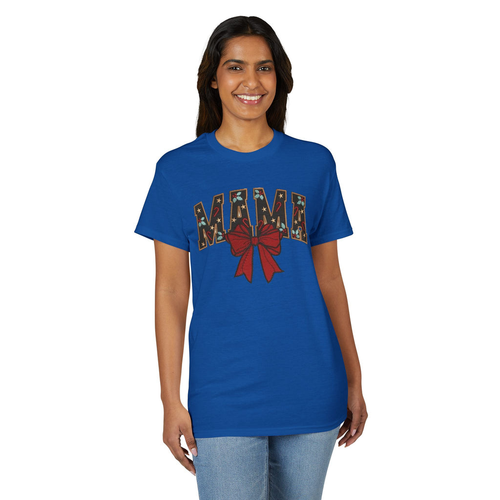 Festive Bow Mama Gildan unisex T-Shirt