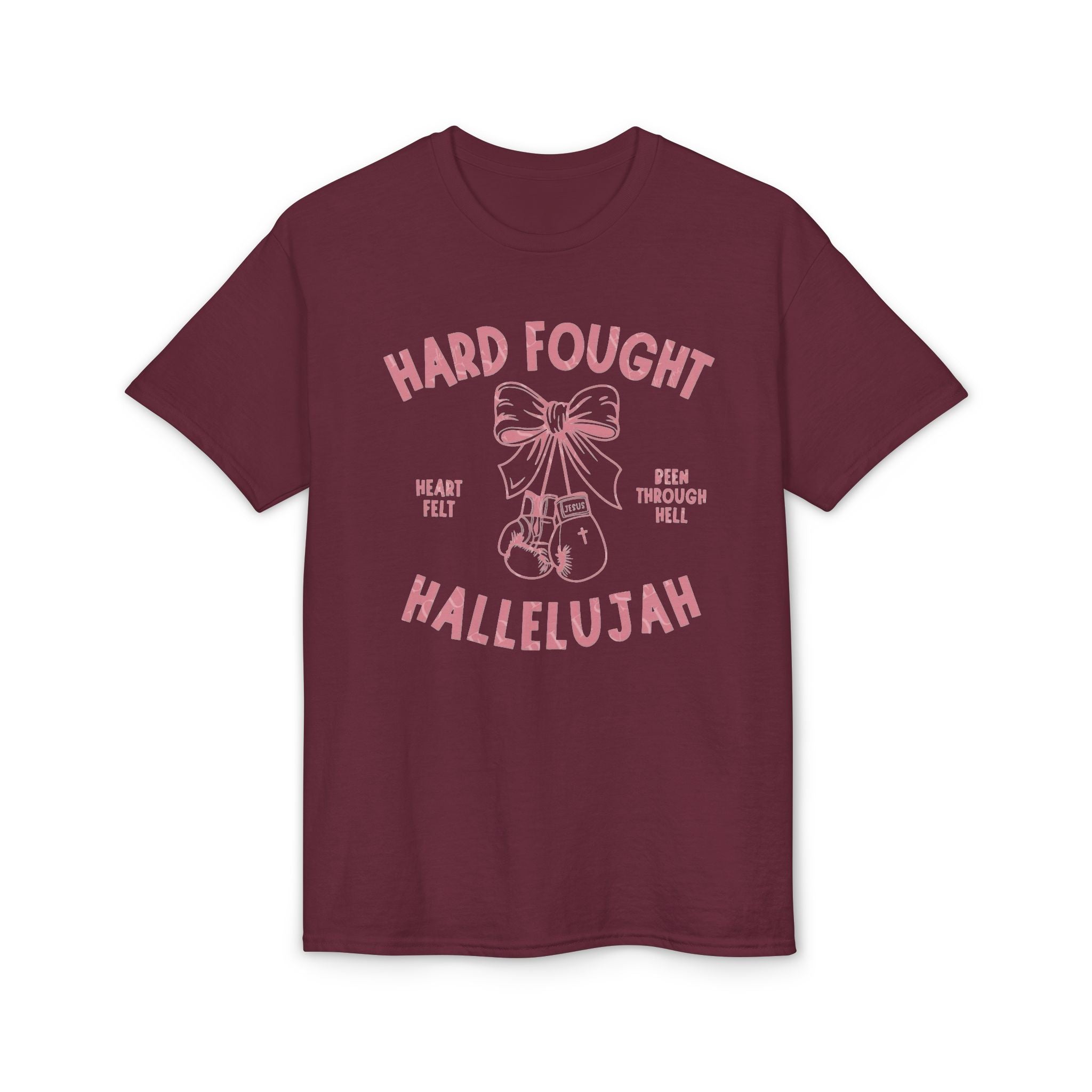 Hard Fought Hallelujah Gildan unisex T-Shirt