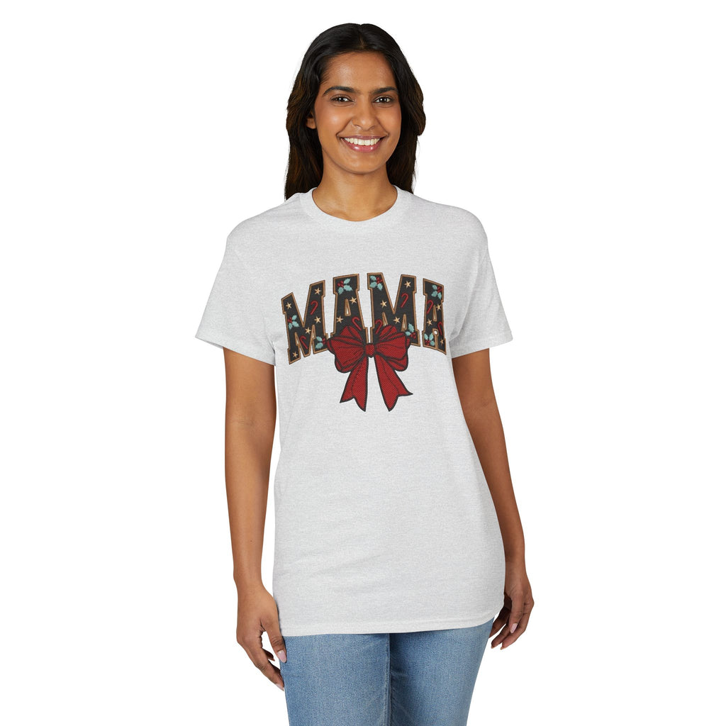 Festive Bow Mama Gildan unisex T-Shirt