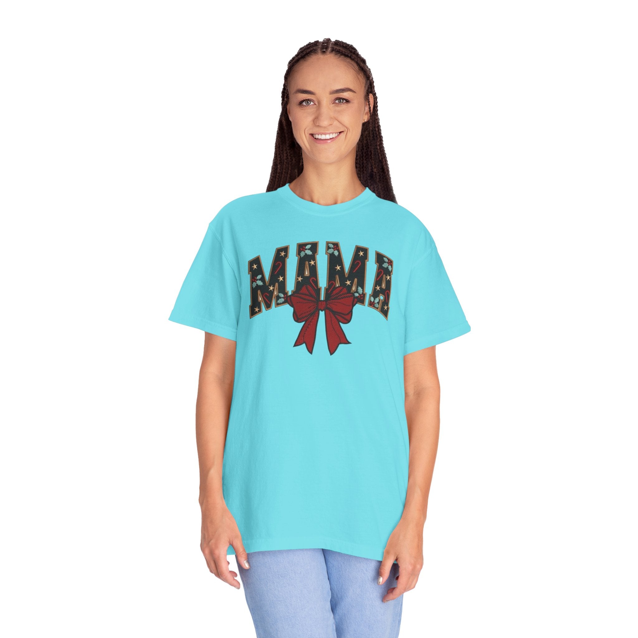 Festive Mama Bow Unisex T-Shirt