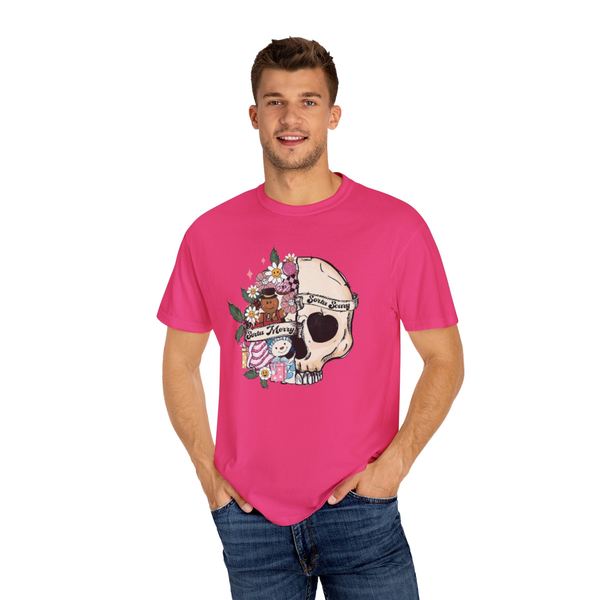 Sorta Scary Sorta Merry Unisex T-Shirt
