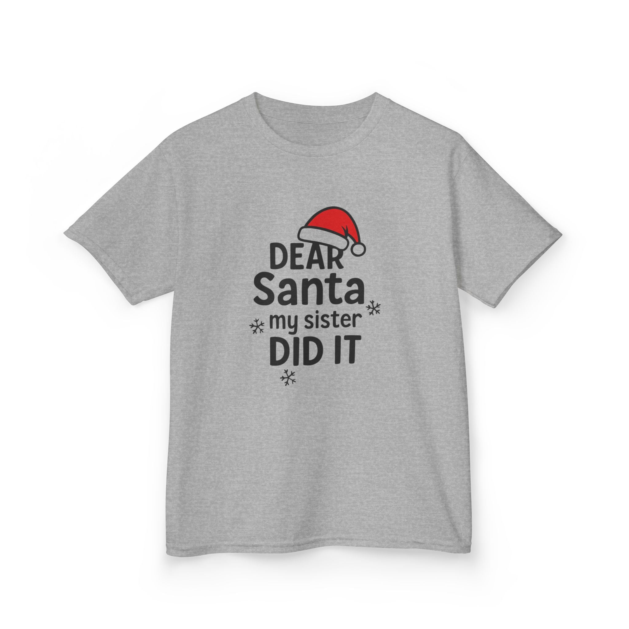 My Sister Did It Kids Tee