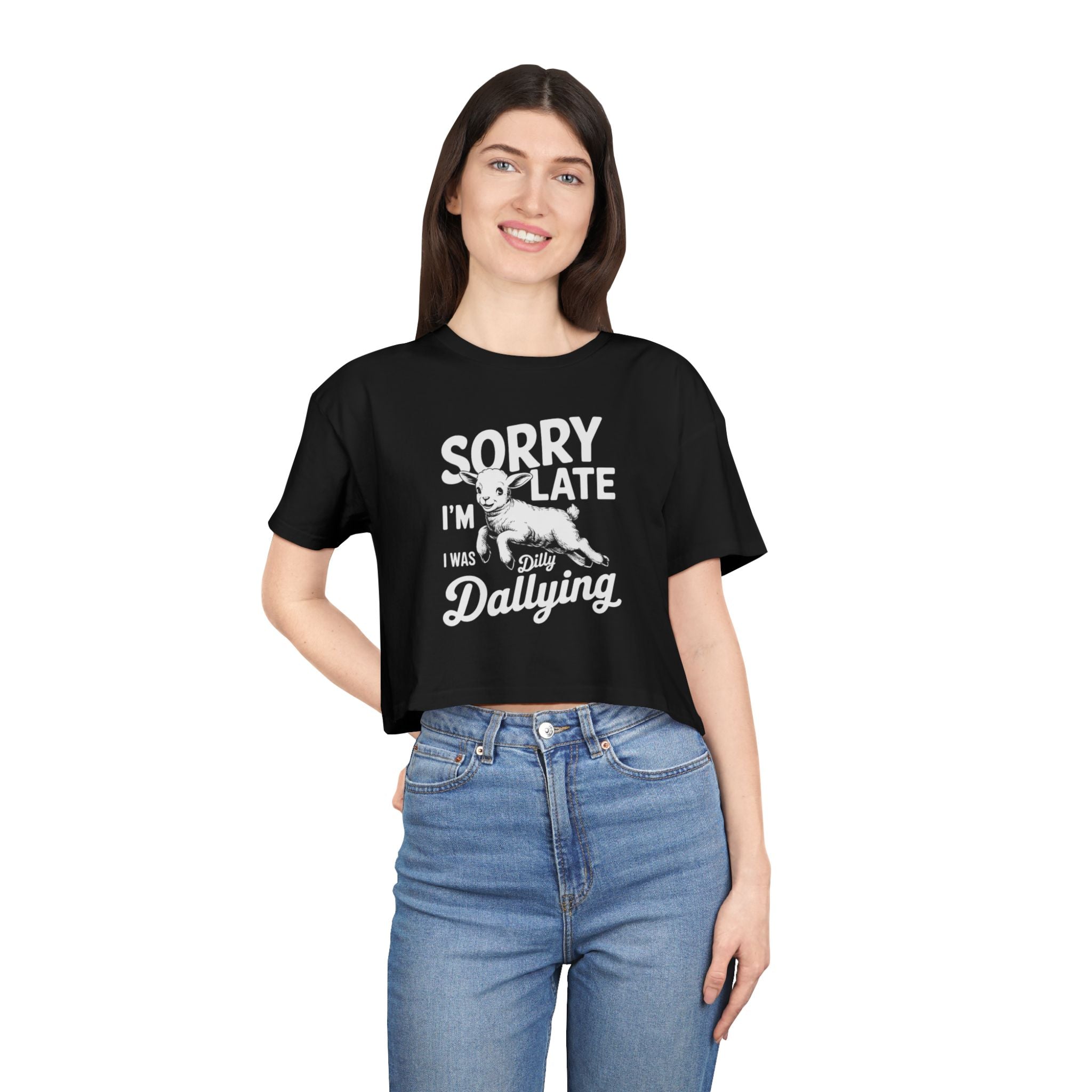 Crop Tee – Dilly Dallying