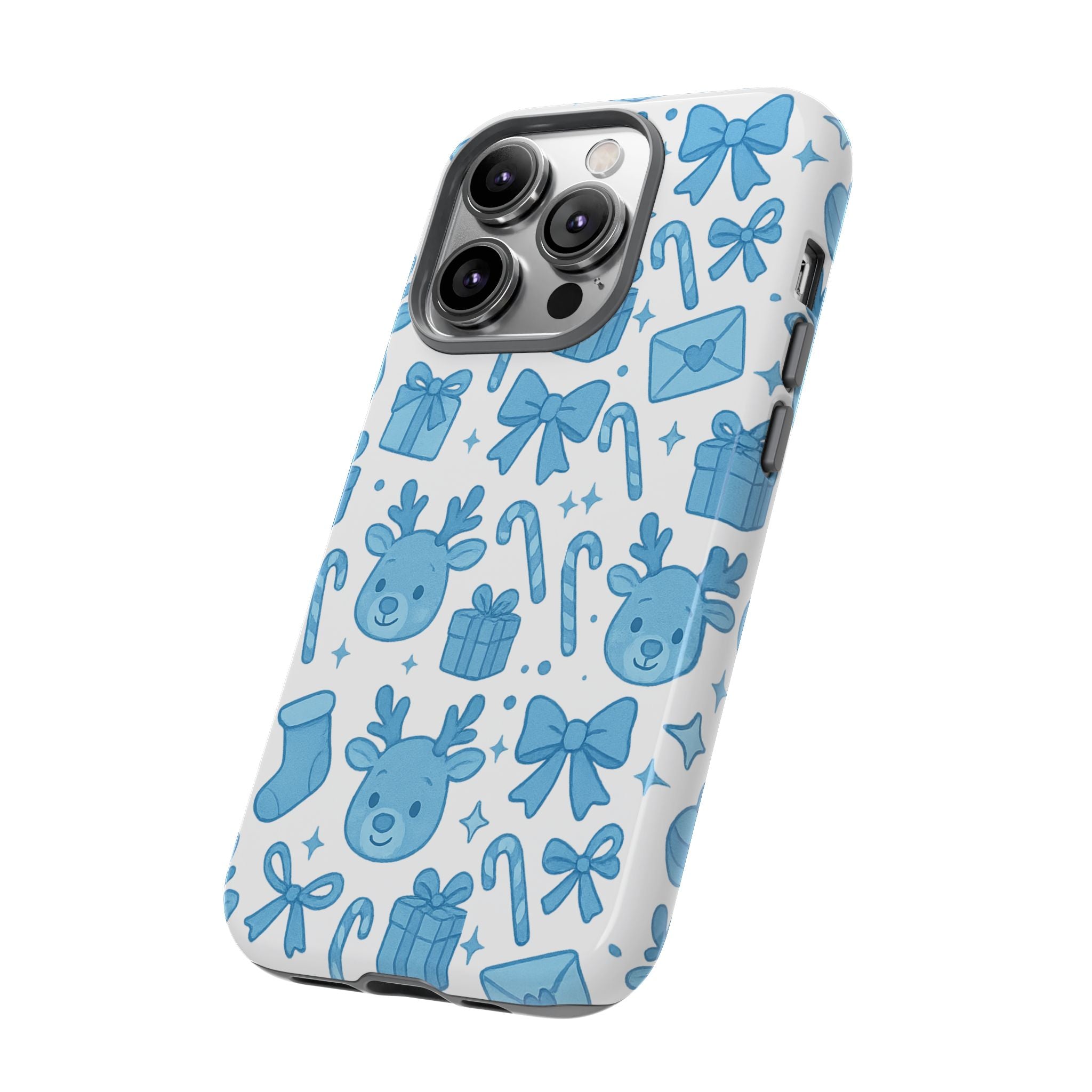 Cute Blue Christmas Phone Case