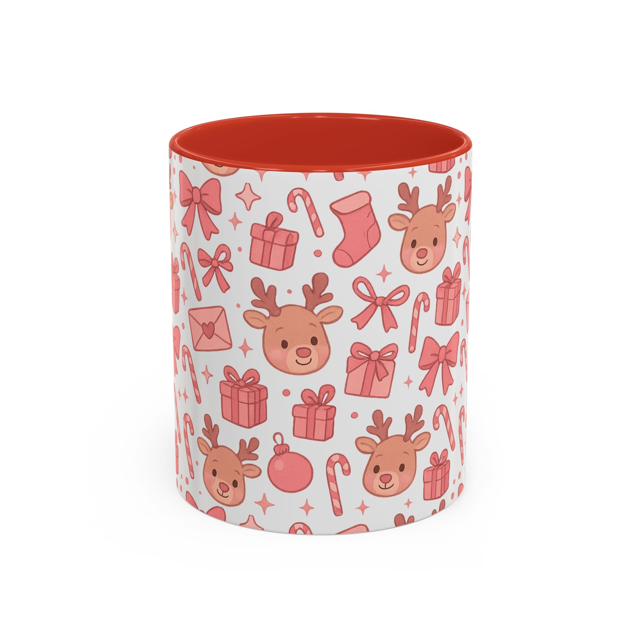 Cute Pink Christmas Mug