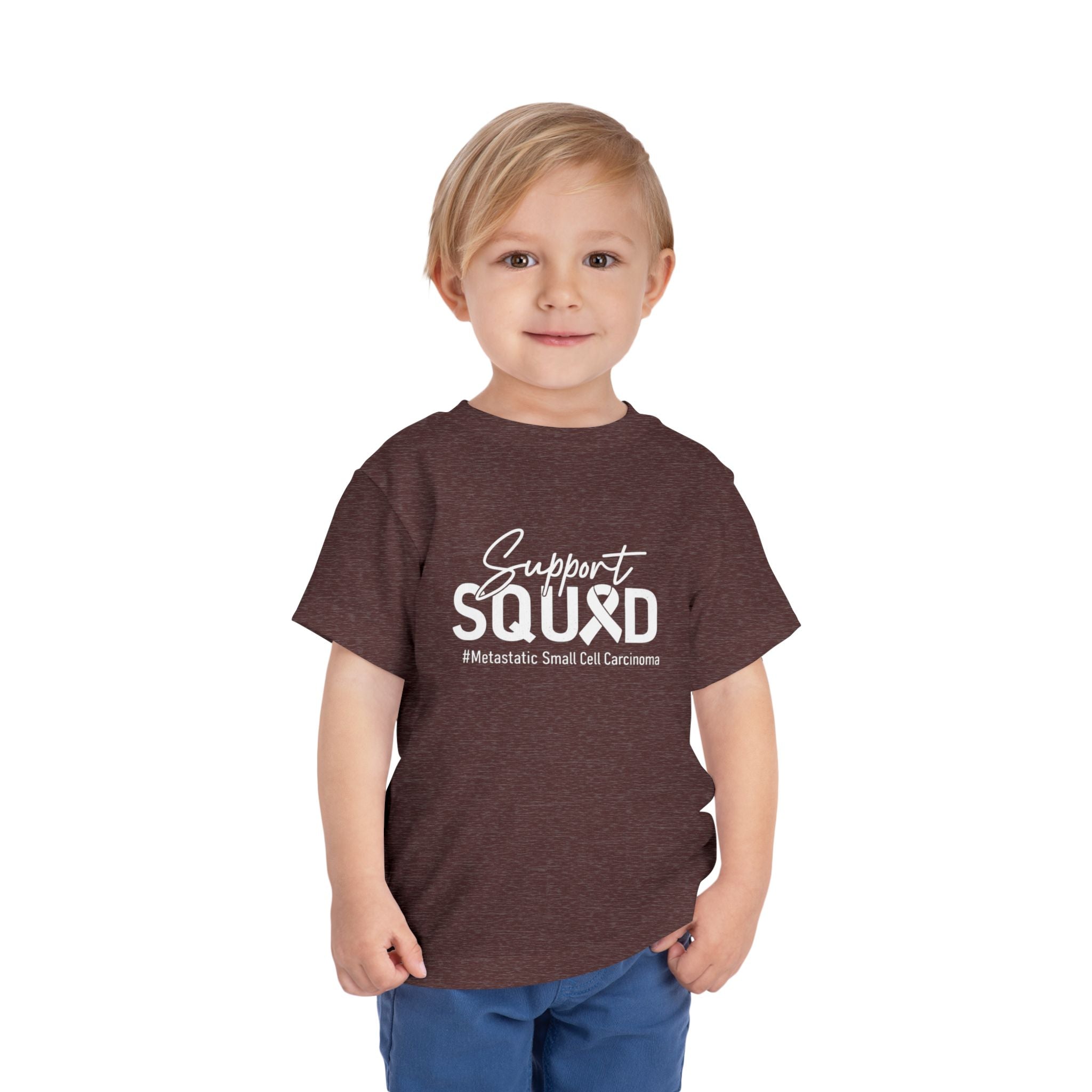 White Ribbon Support Toddler Tee