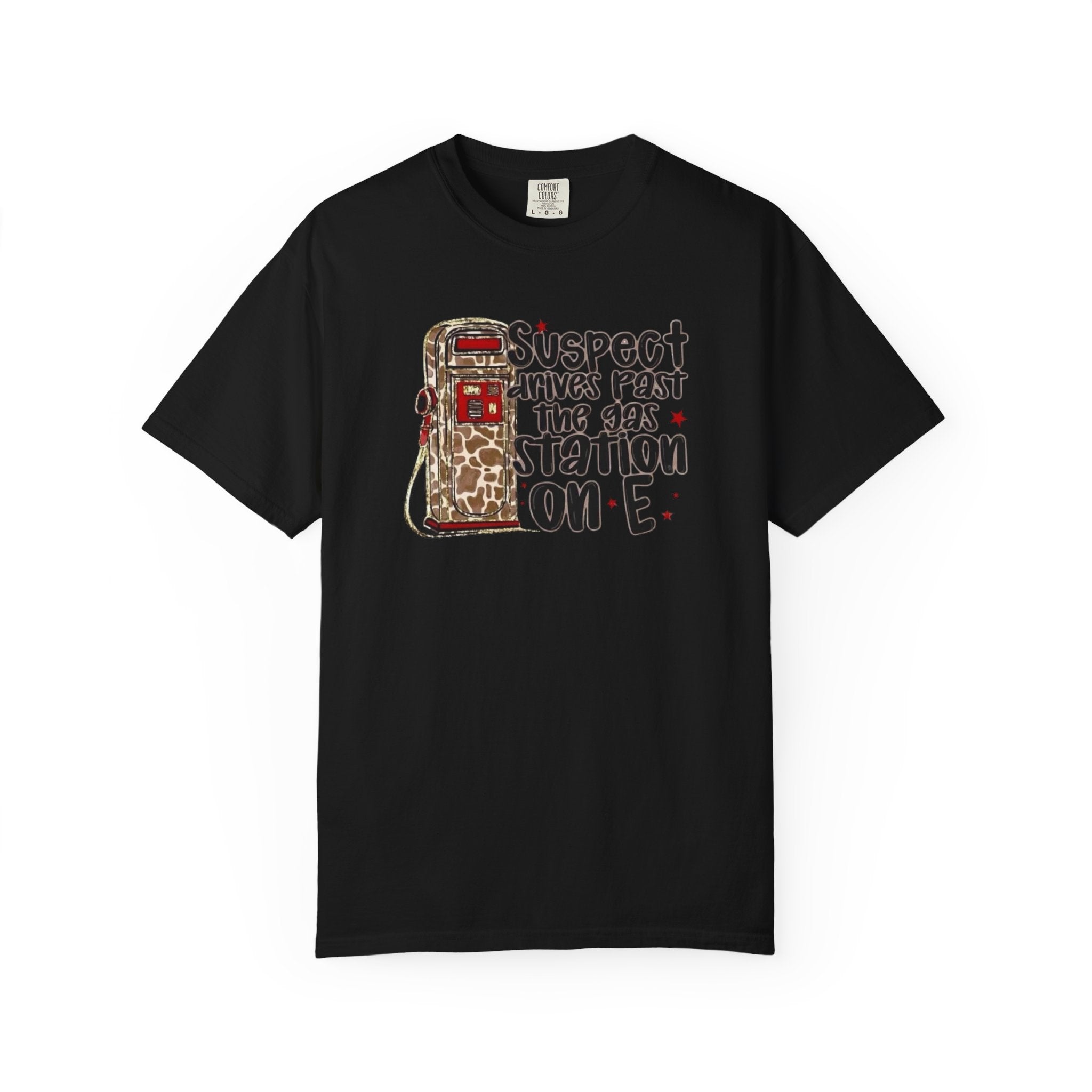 Suspect Drives on E Unisex T-Shirt