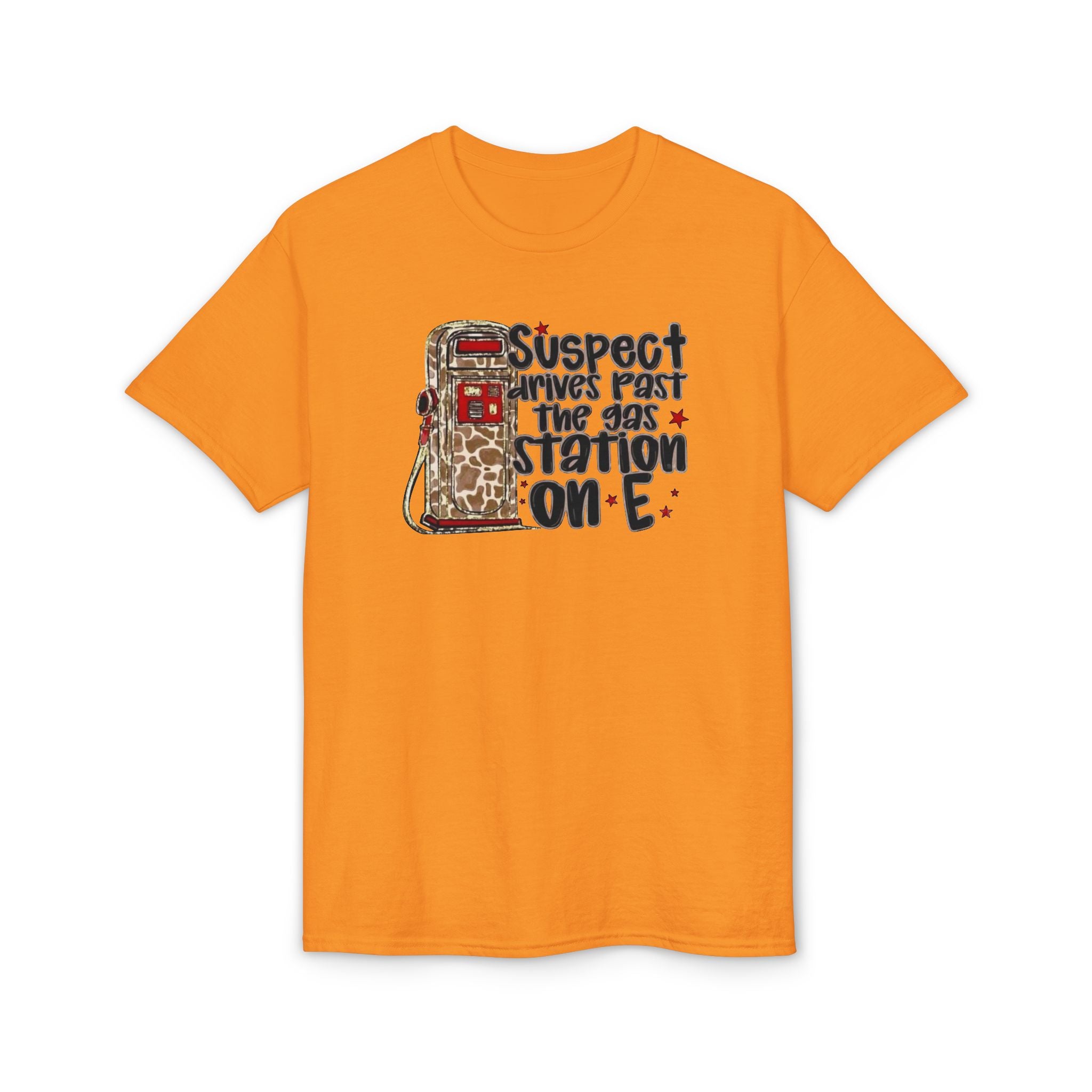 Suspect Drives on E unisex T-Shirt