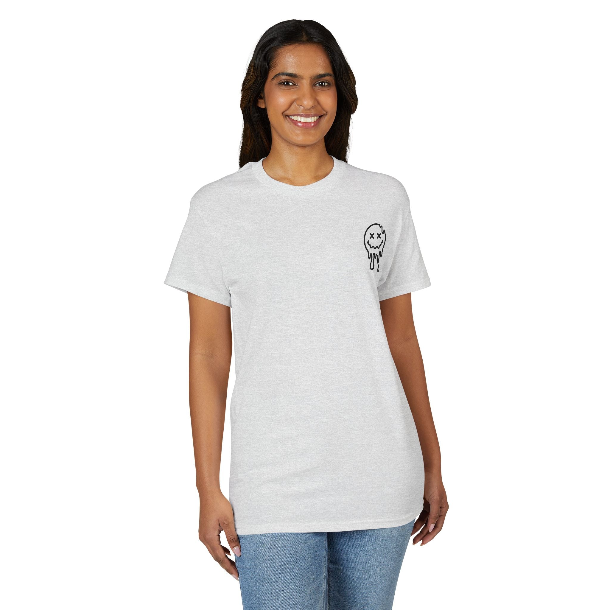 Smiley Overstimulated Moms Club Gildan unisex T-Shirt