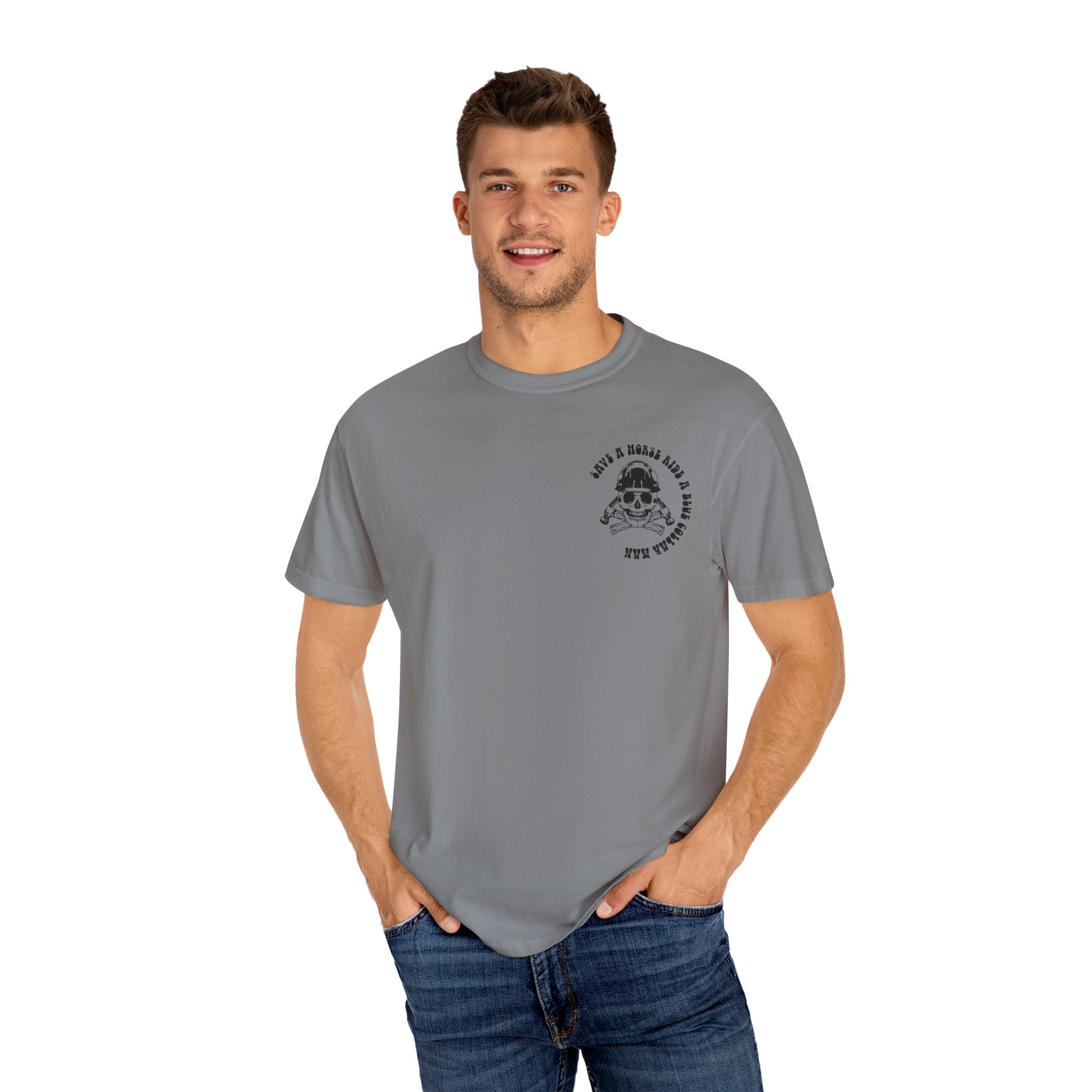 Save a Horse, Blue Collar Man Unisex T-Shirt