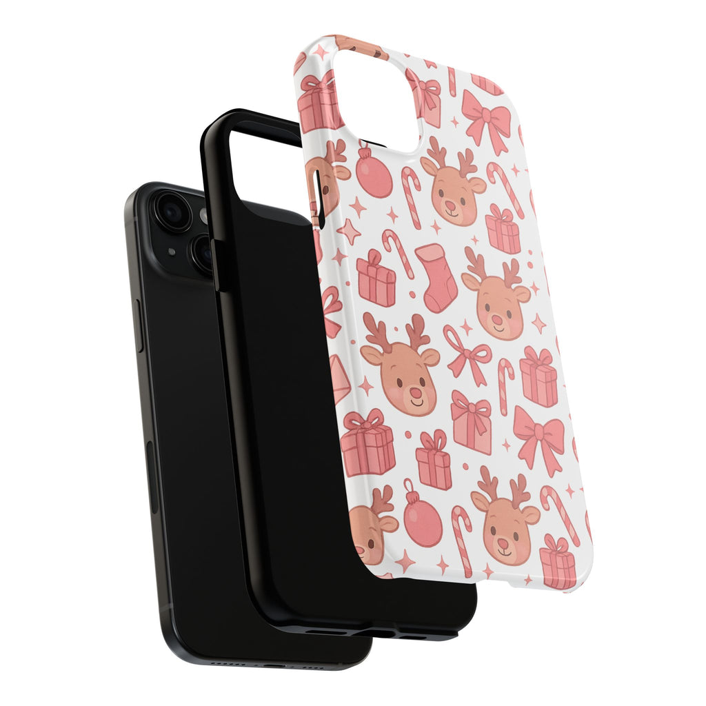 Cute Pink Christmas Phone Case