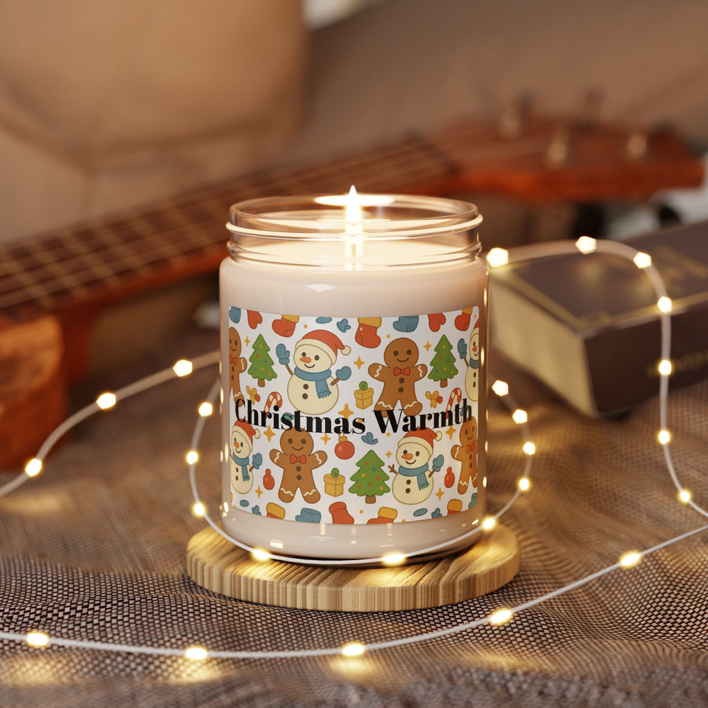Festive Christmas Warmth Scented Soy Candle