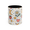 Cute Strawberries/ Flowers Mug
