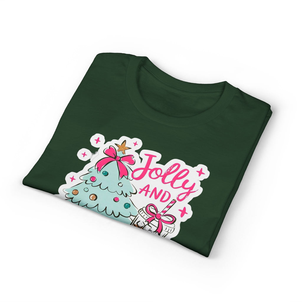 Jolly and Caffeinated Gildan unisex T-Shirt