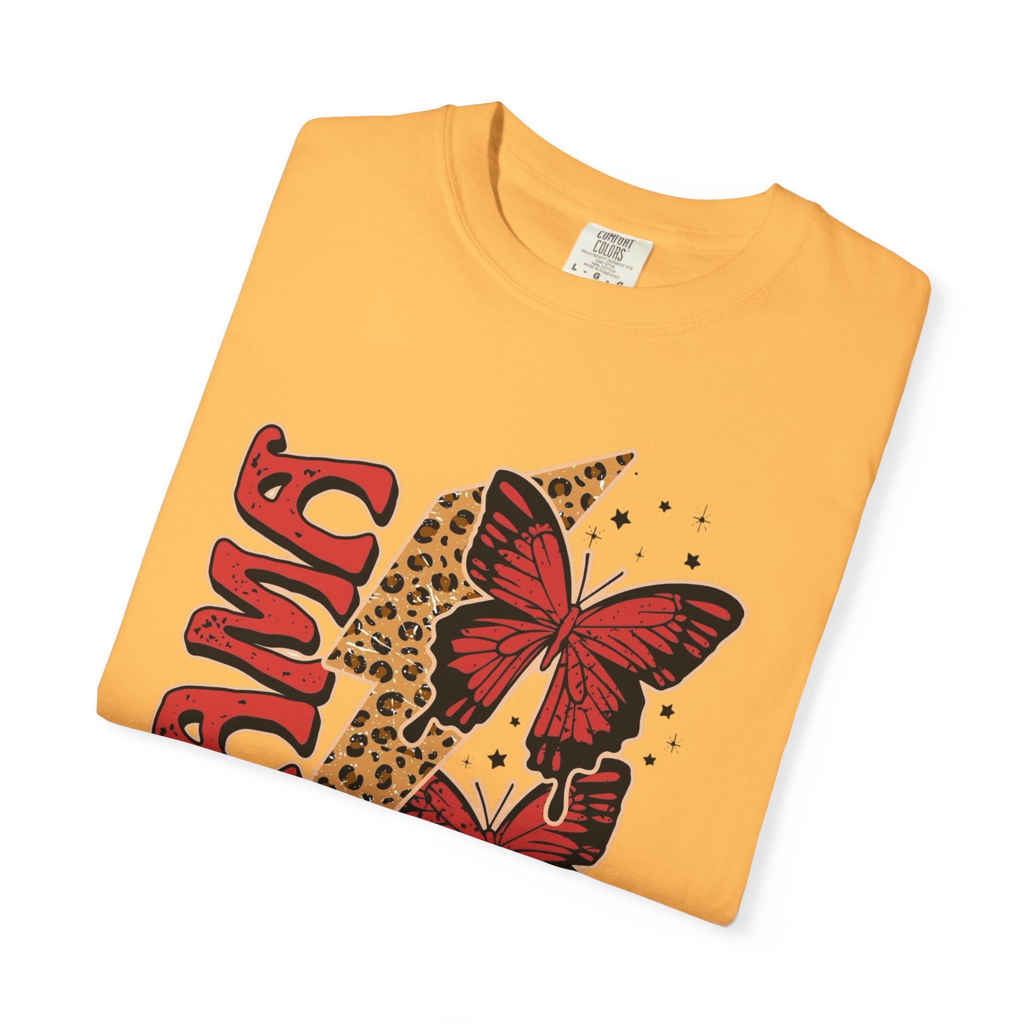 Cheetah Butterfly Mama Unisex T-Shirt