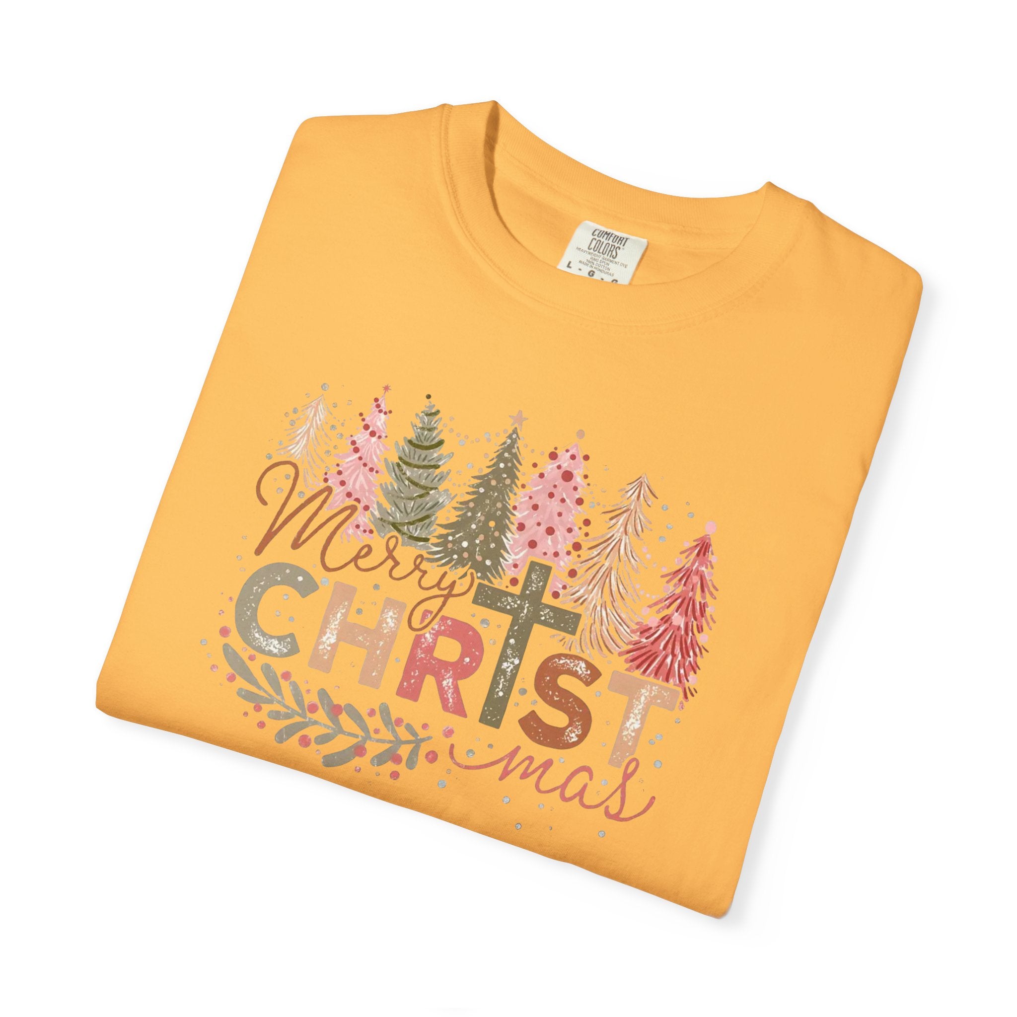 Merry Christmas Cross Unisex T-Shirt