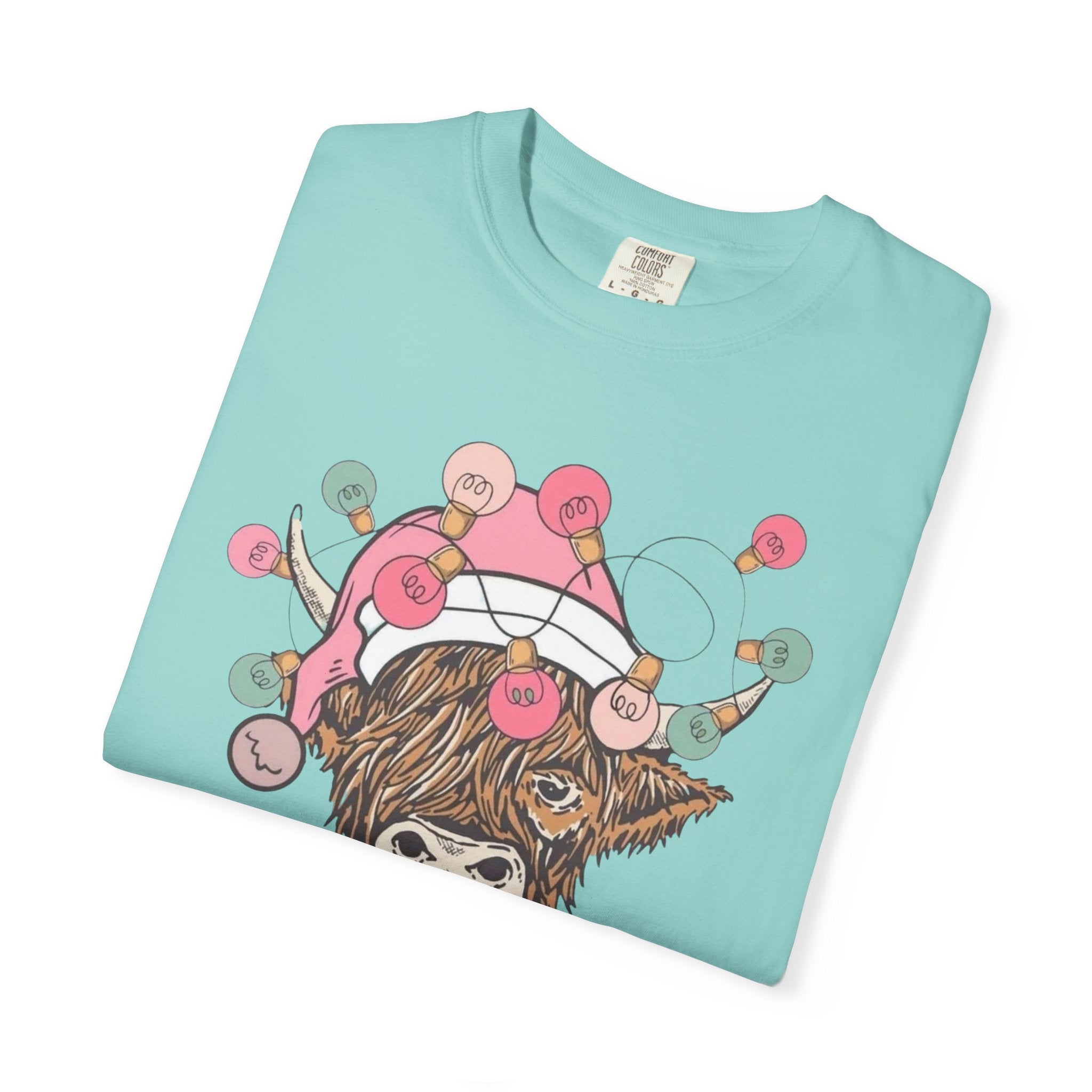 Christmas Cow Unisex T-Shirt
