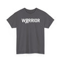 White Ribbon Warrior Unisex Gildan T-Shirt