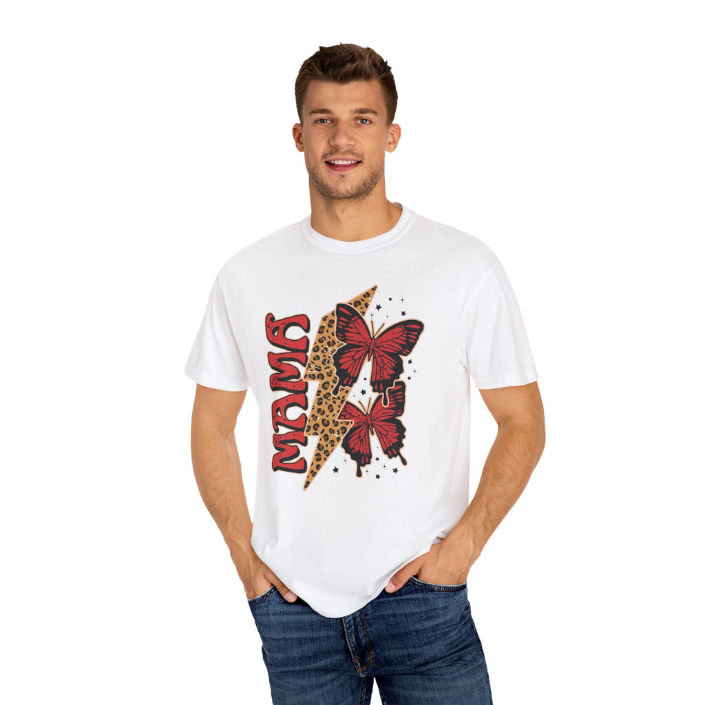 Cheetah Butterfly Mama Unisex T-Shirt