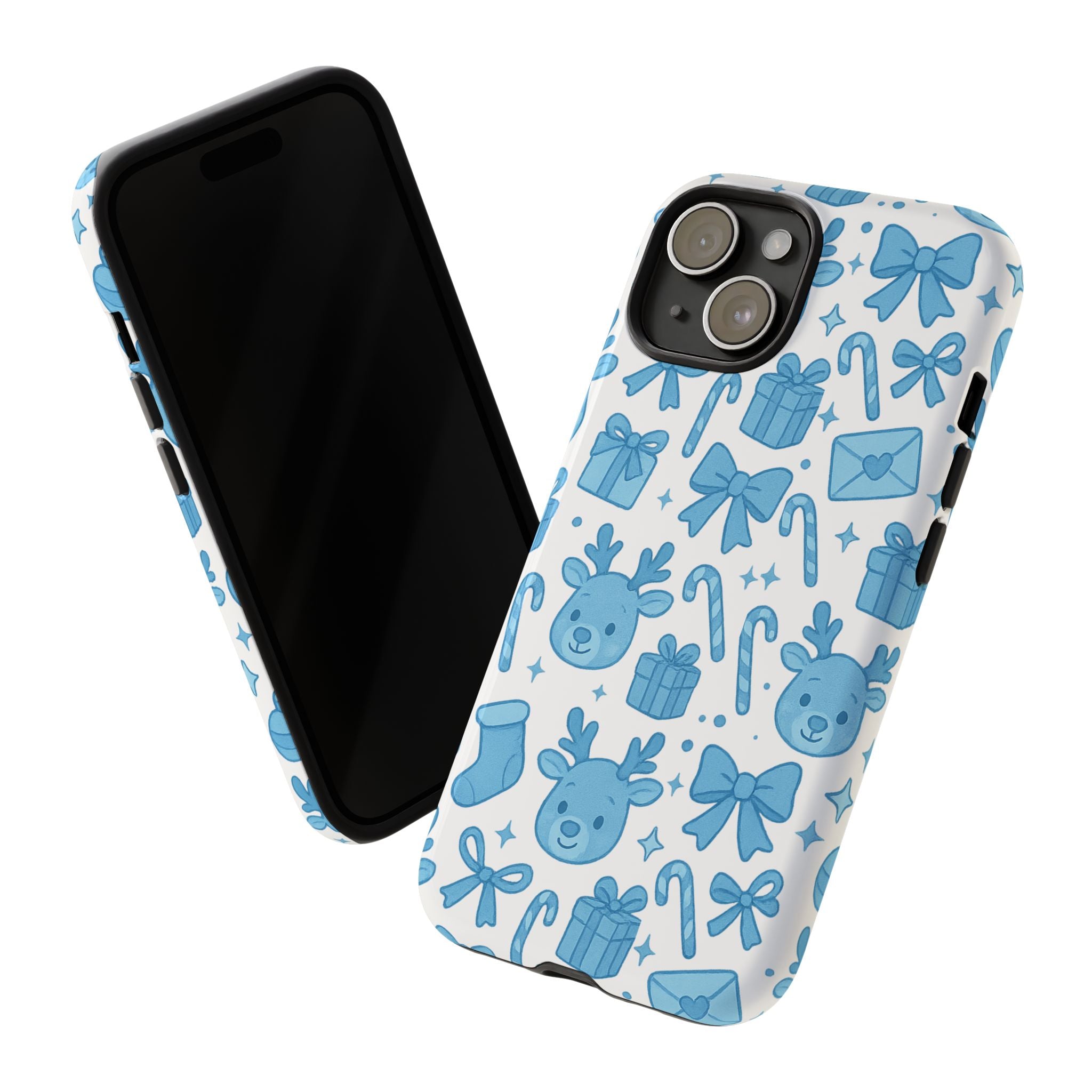 Cute Blue Christmas Phone Case