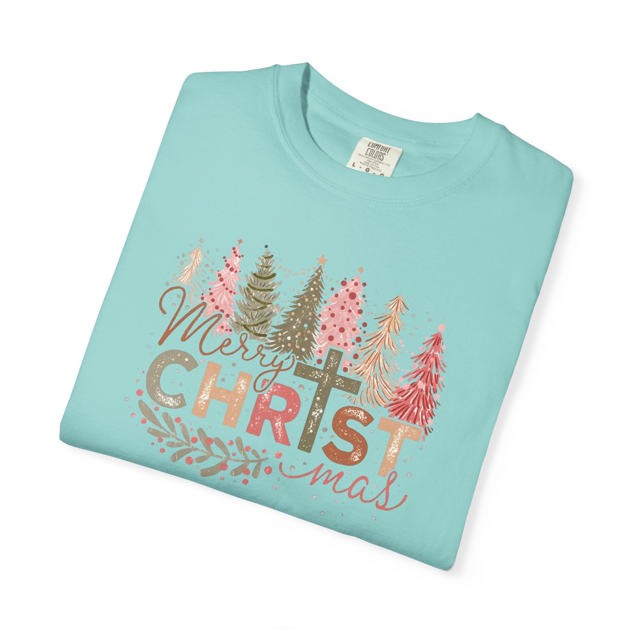 Merry Christmas Cross Unisex T-Shirt