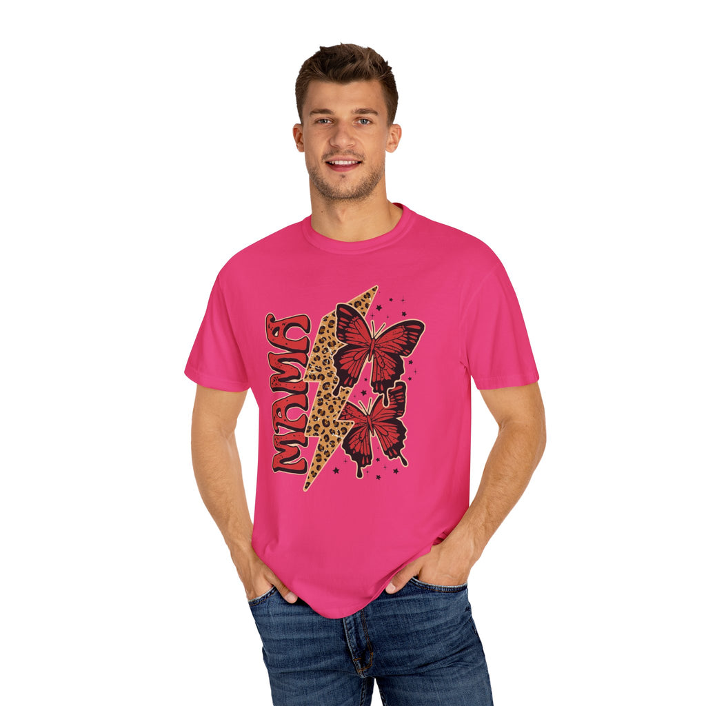 Cheetah Butterfly Mama Unisex T-Shirt