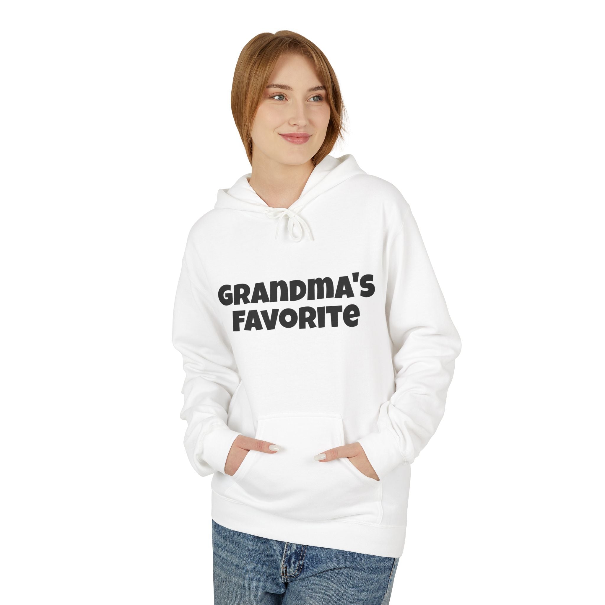 Grandma's Favorite Fleece Hoodie