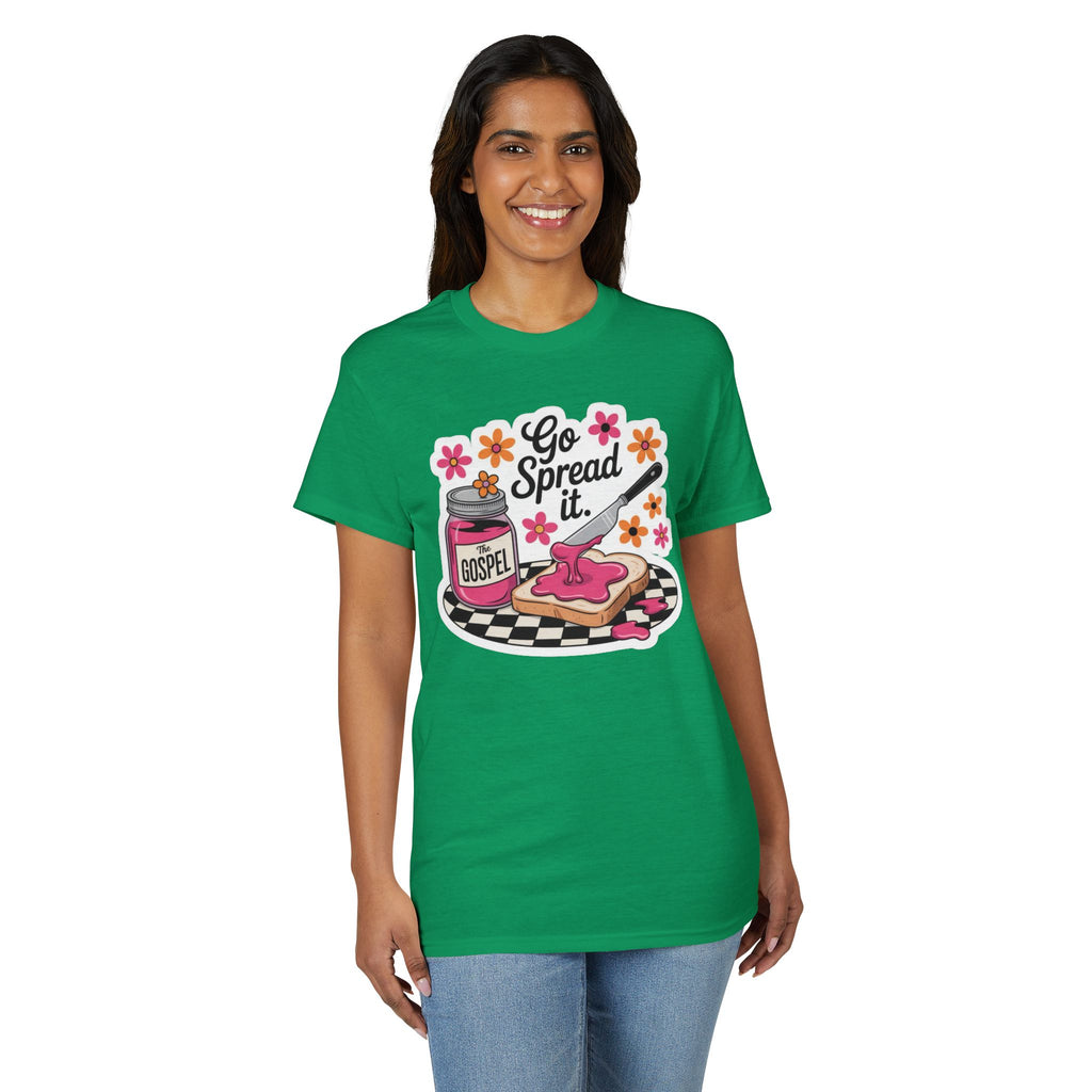 Go Spread the Gospel Gildan unisex T-Shirt