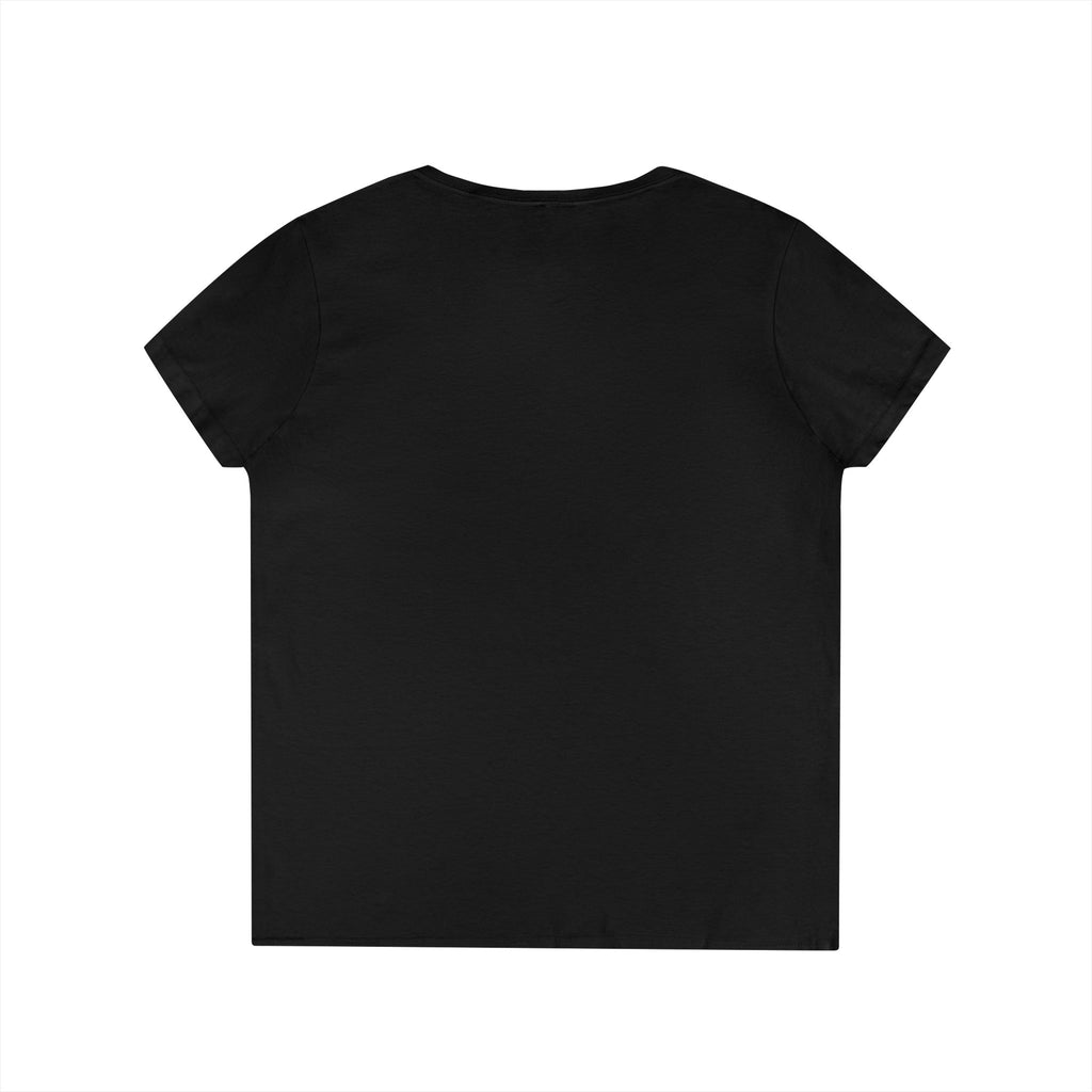 White Ribbon Support Gildan V-Neck Tee