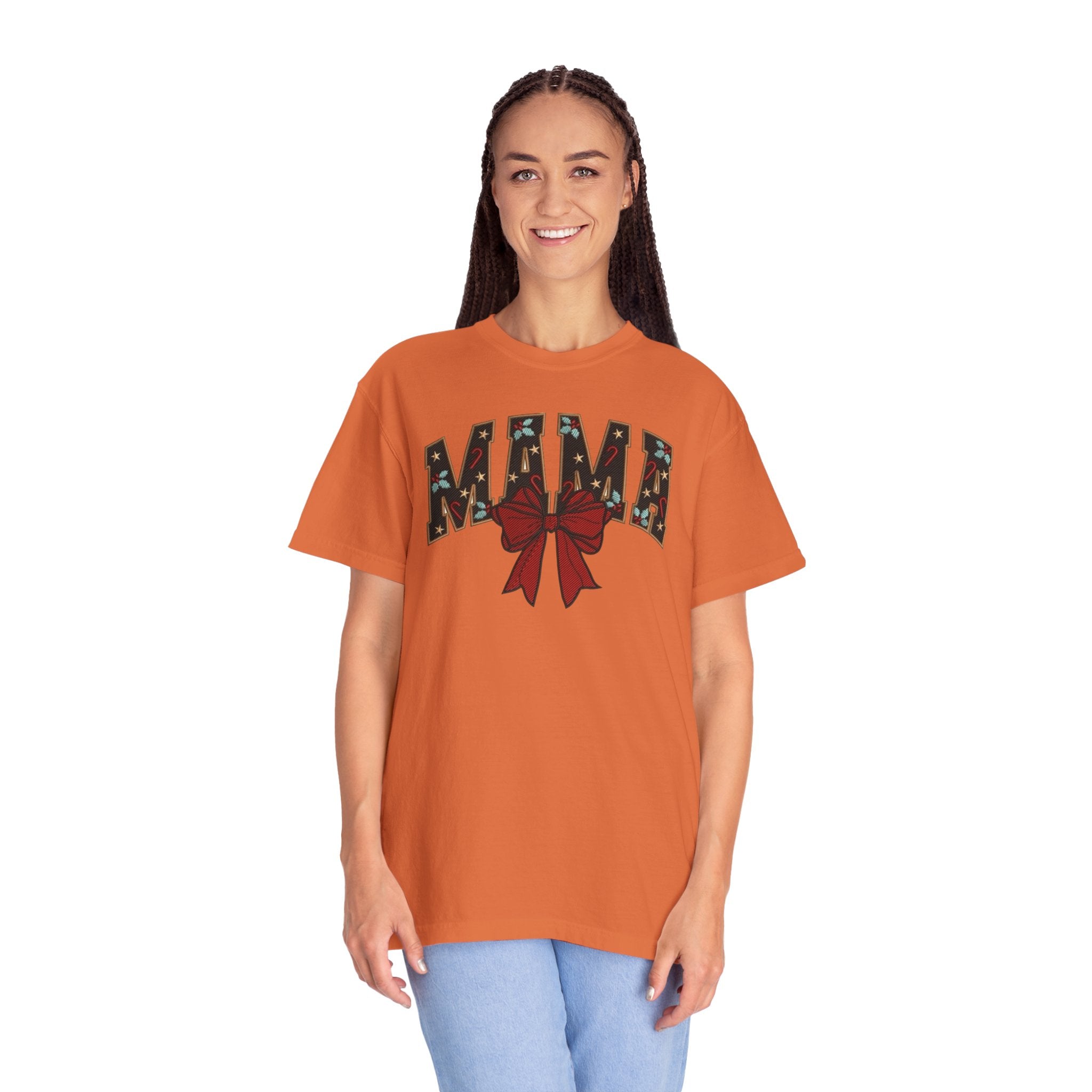 Festive Mama Bow Unisex T-Shirt