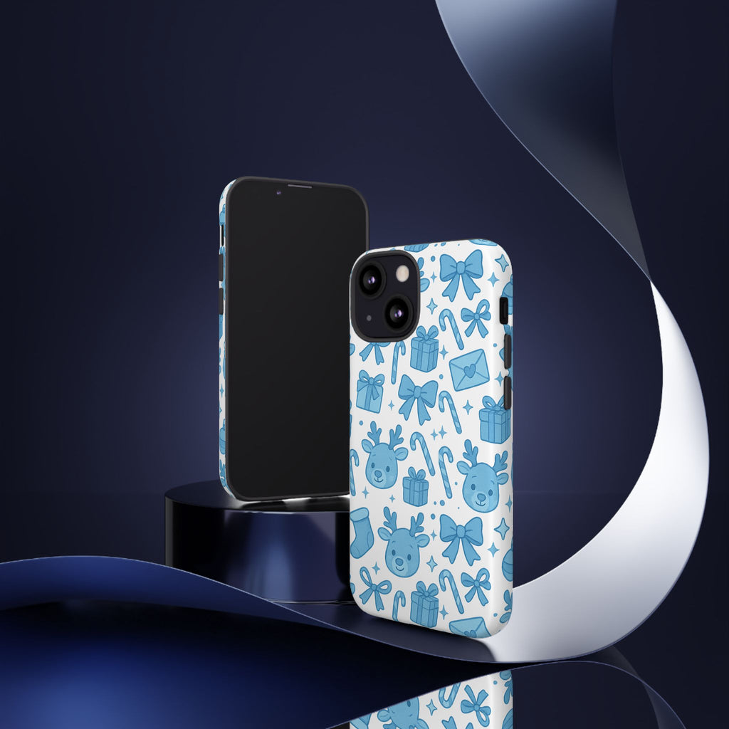 Cute Blue Christmas Phone Case