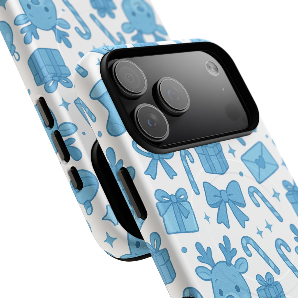 Blue Festive Phone Case - MagSafe