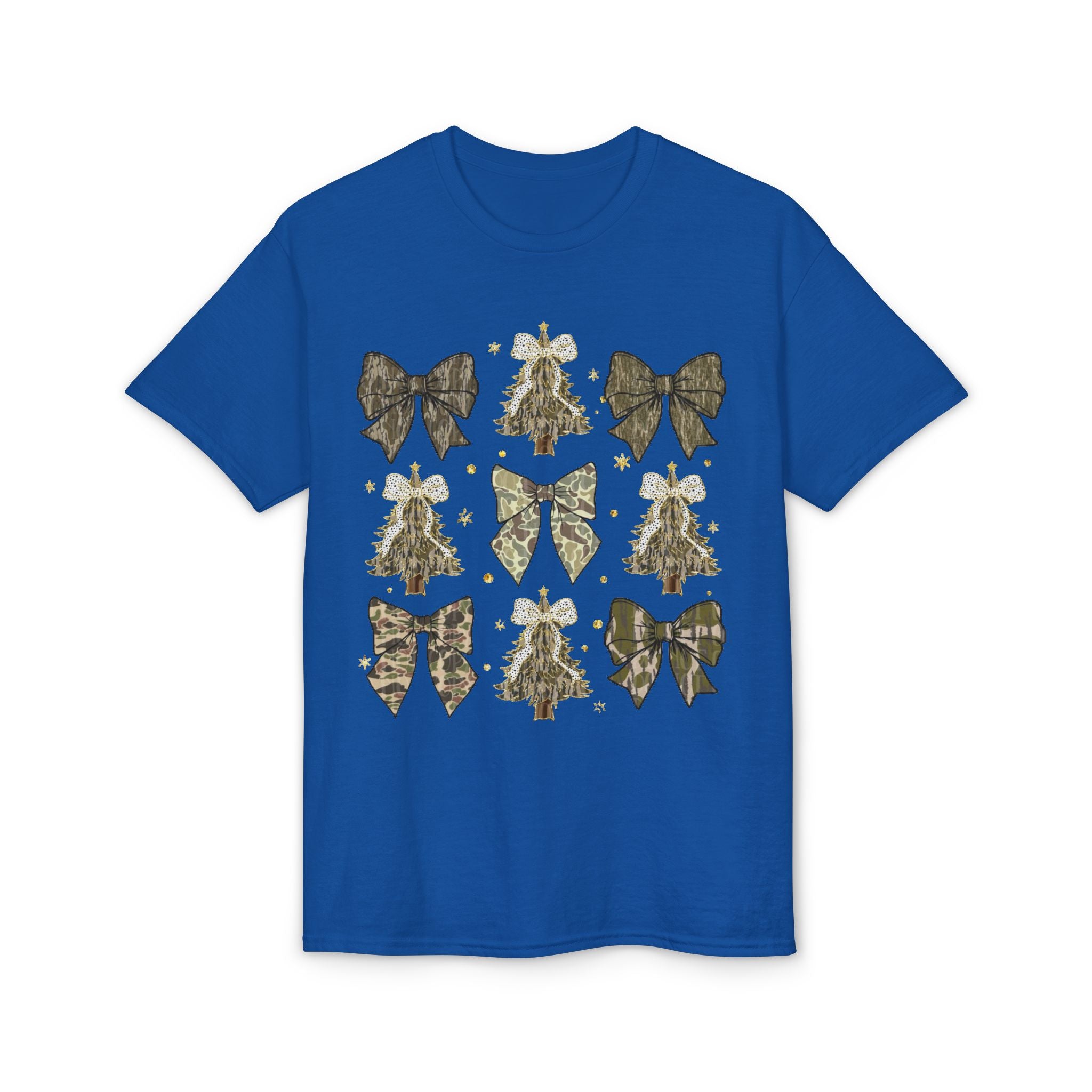 Camo Bows & Trees Gildan unisex T-Shirt