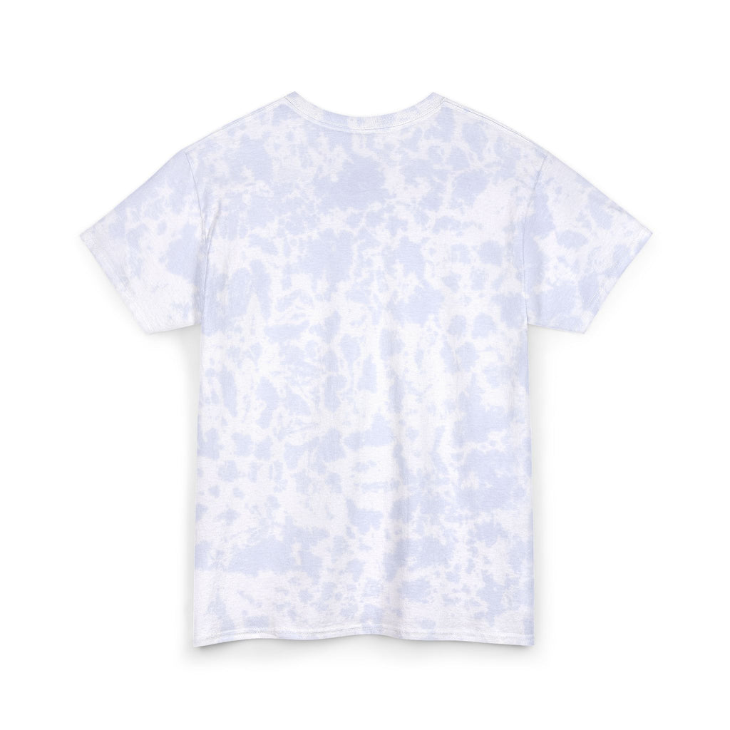 White Ribbon Support Tie-Dye Gildan unisex Tee