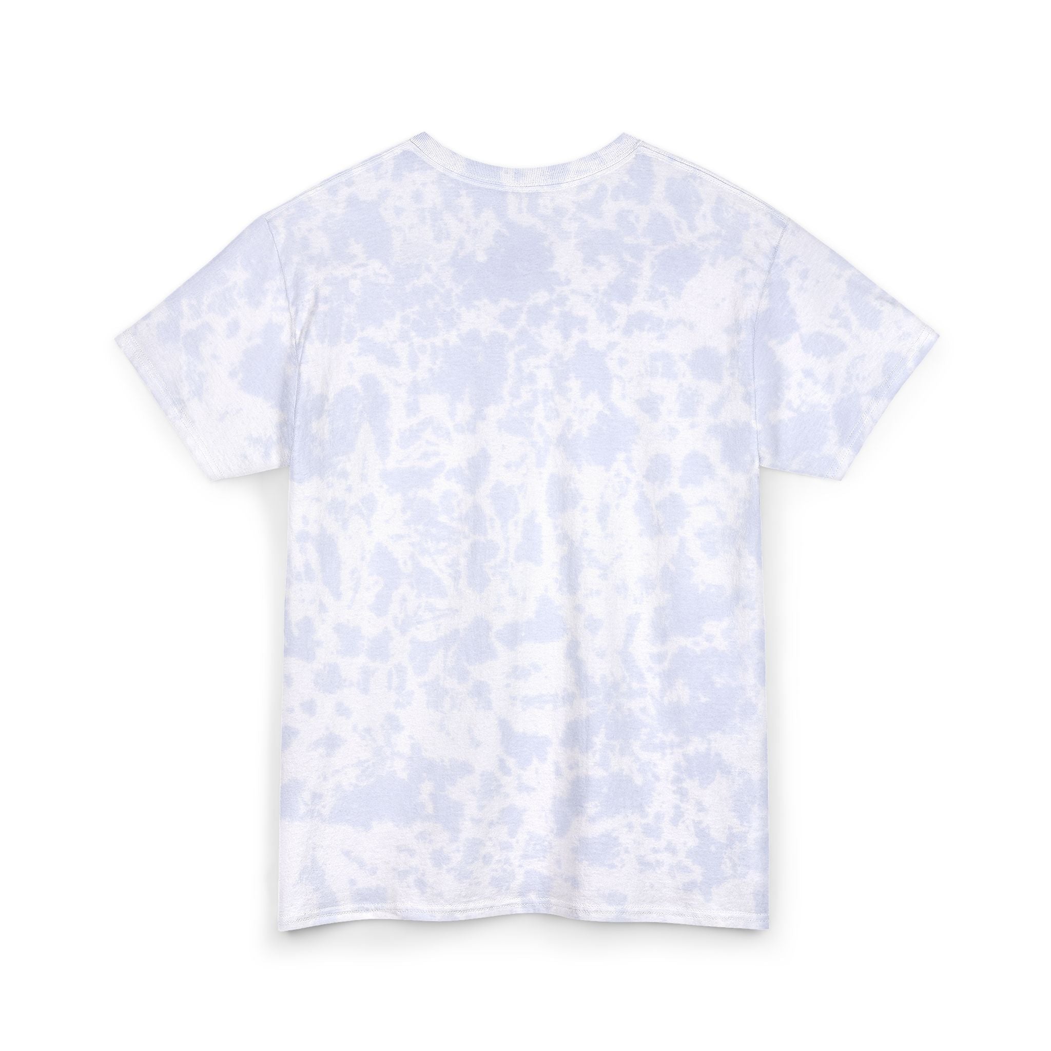 White Ribbon Support Tie-Dye Gildan unisex Tee