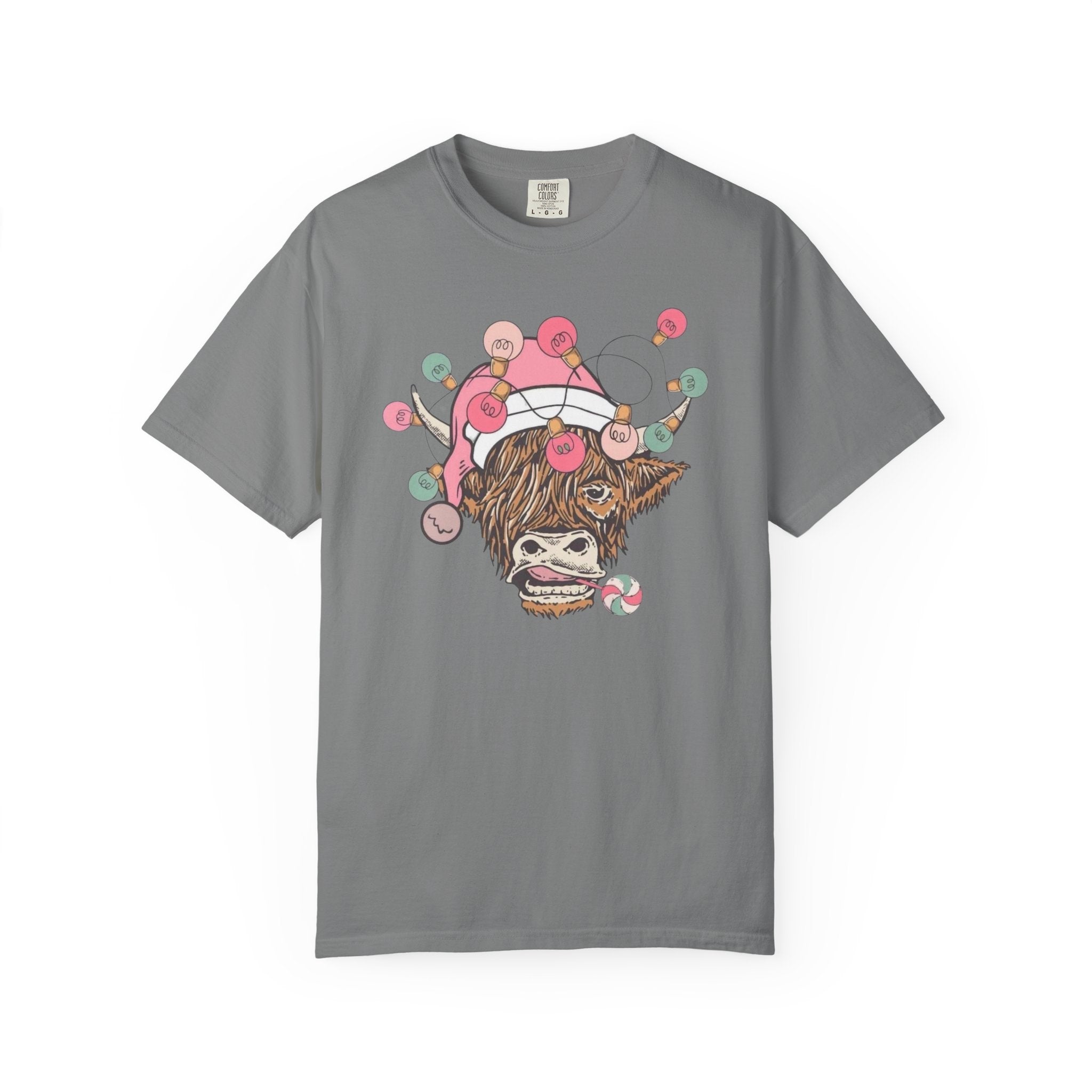Christmas Cow Unisex T-Shirt