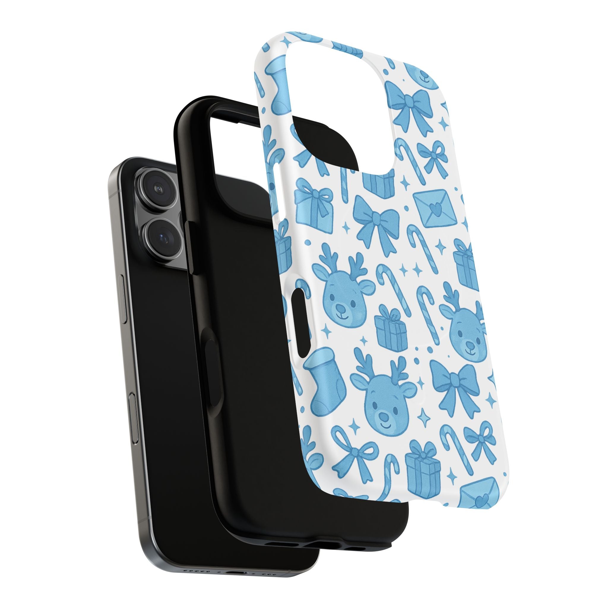 Blue Festive Phone Case - MagSafe