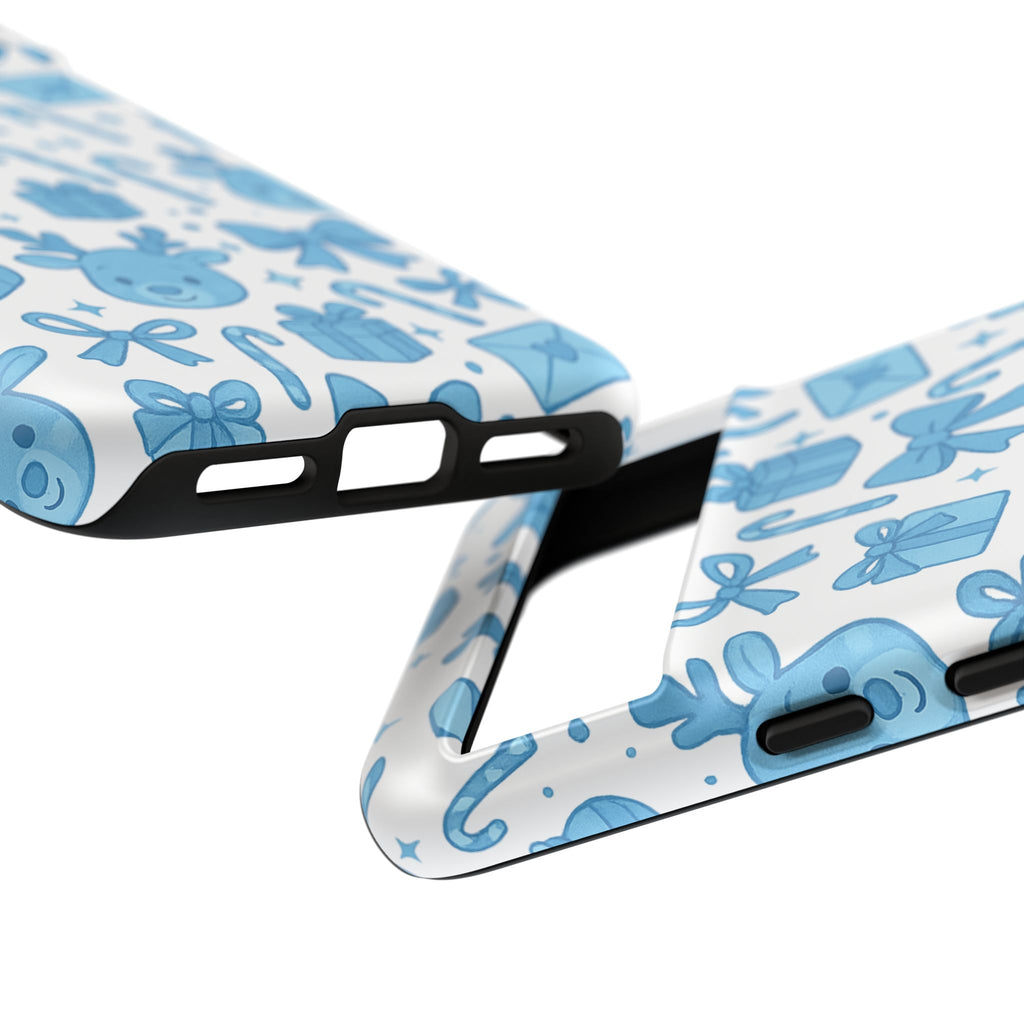 Cute Blue Christmas Phone Case
