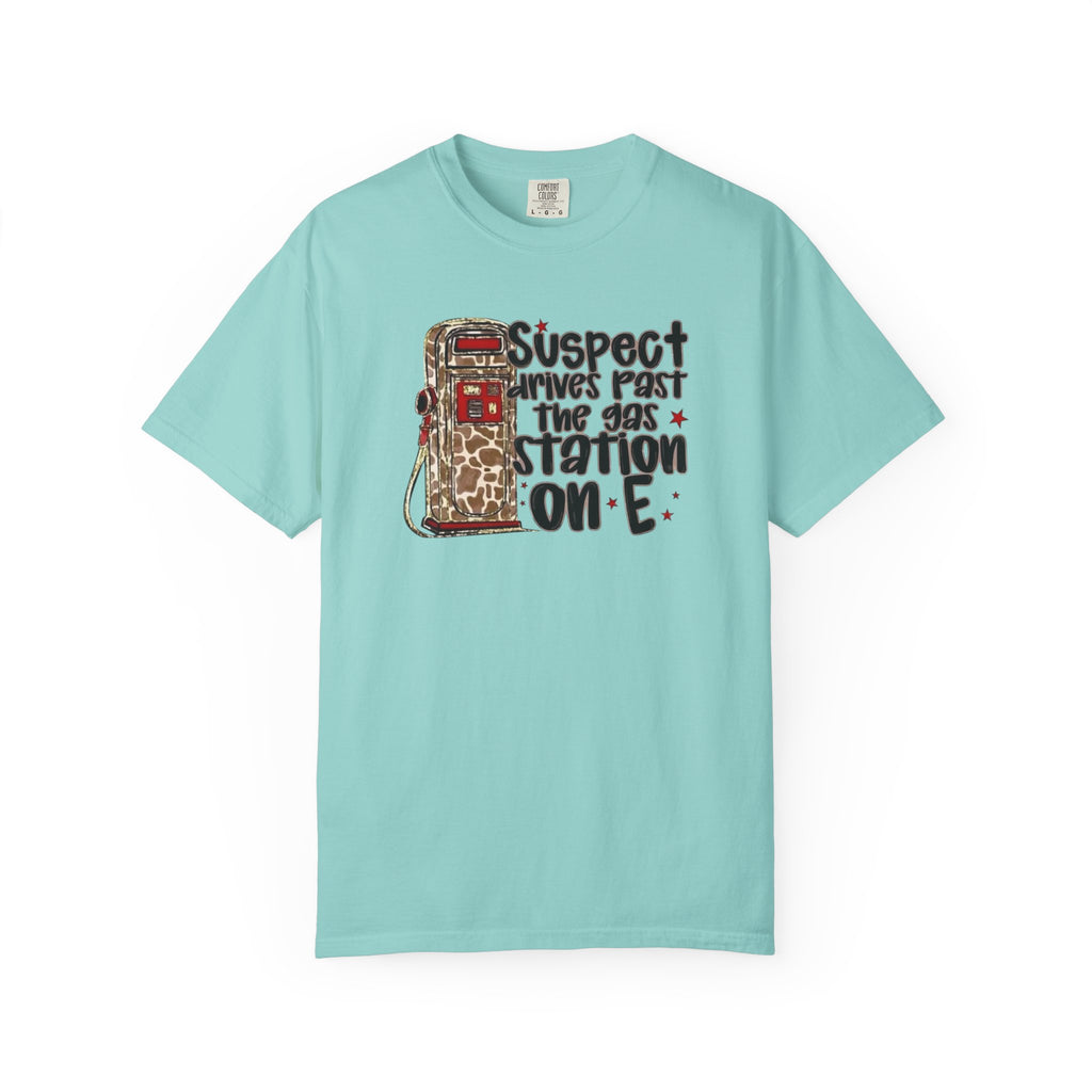 Suspect Drives on E Unisex T-Shirt