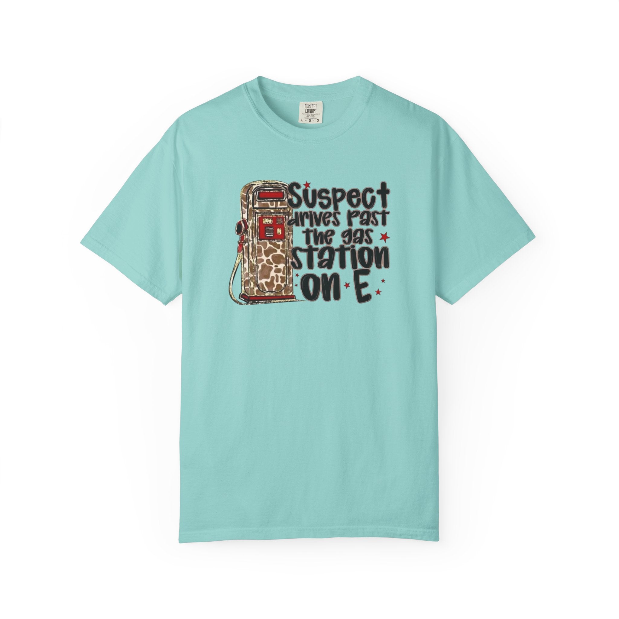 Suspect Drives on E Unisex T-Shirt