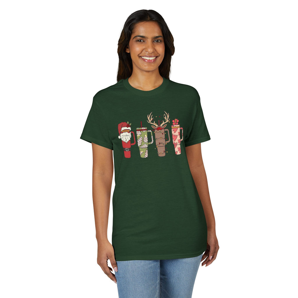 Christmas Cups Gildan unisex T-Shirt