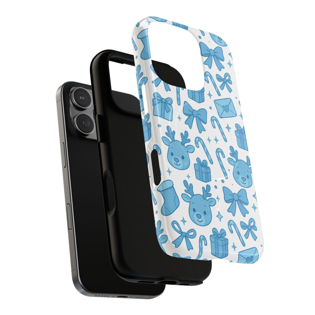 Blue Festive Phone Case - MagSafe