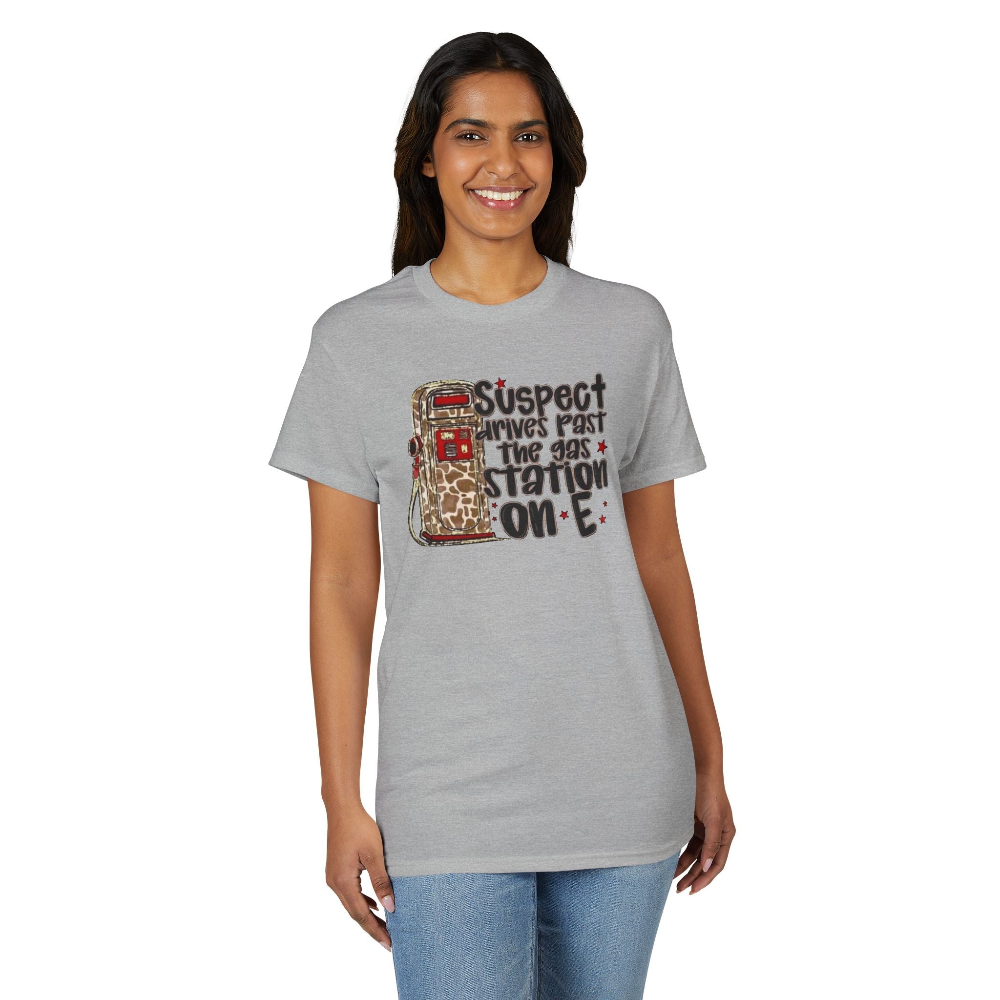 Suspect Drives on E unisex T-Shirt