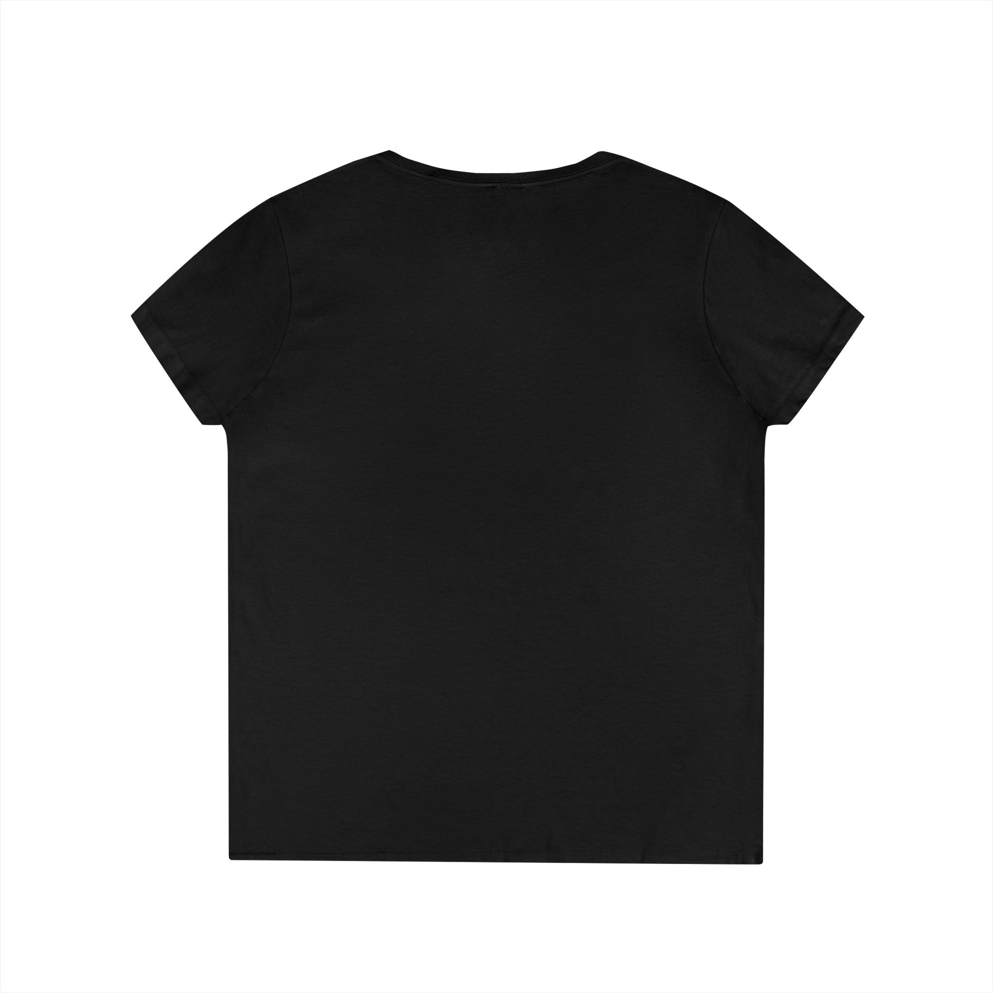 White Ribbon Warrior Gildan V-Neck Tee